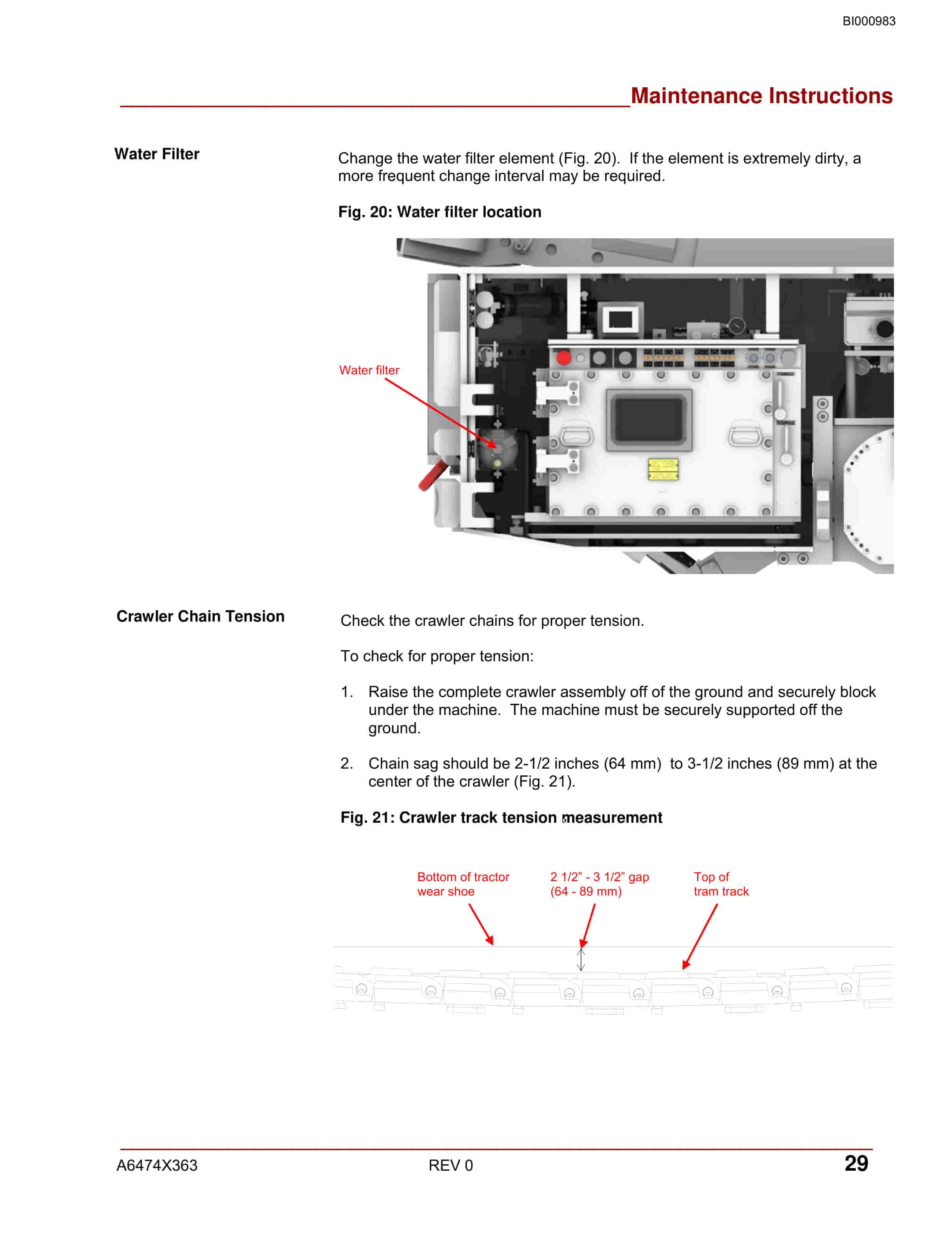 Bucyrus Continuous Miner Operation And Maintenance Manual BI000983-2