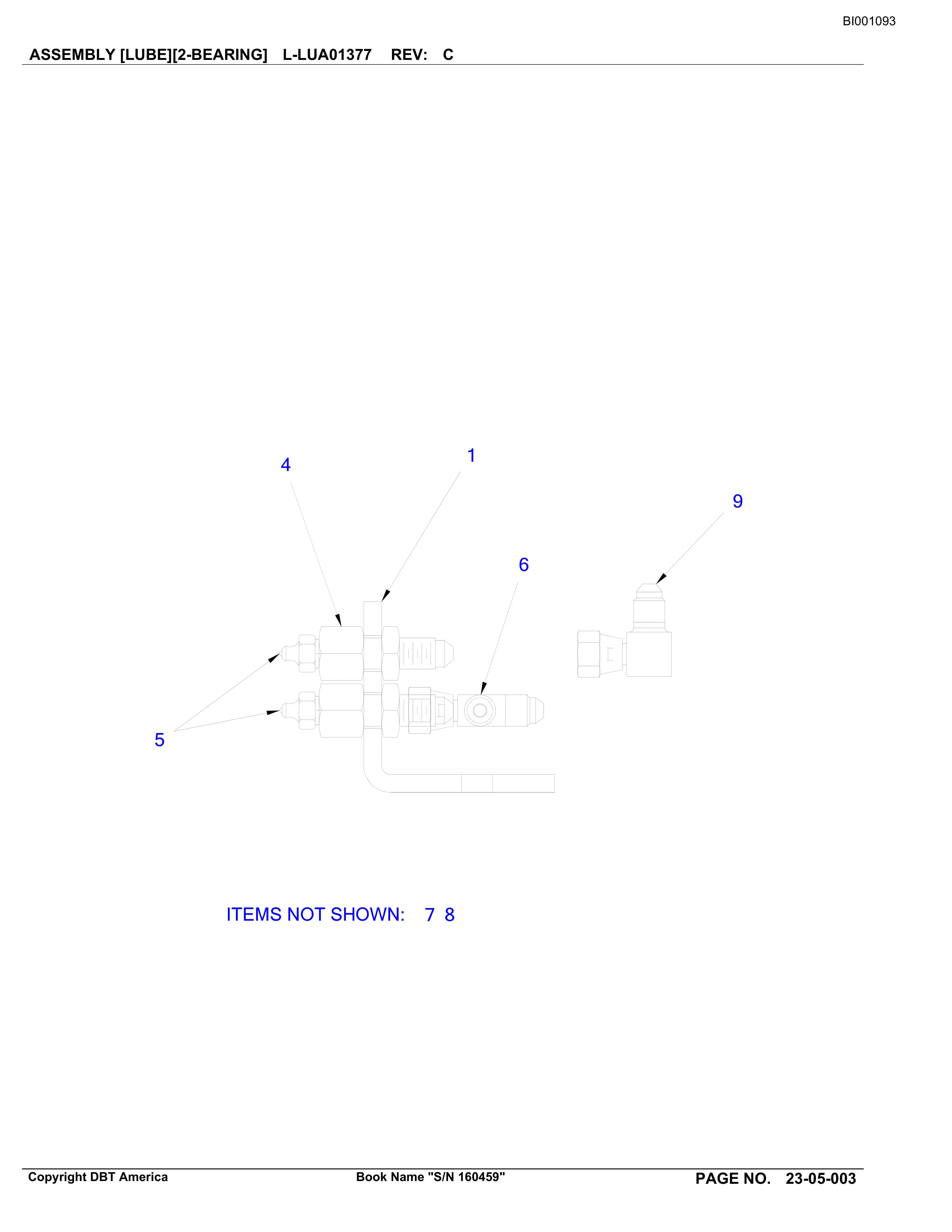 Bucyrus Conveyor Drive Parts Catalog BI001093-2