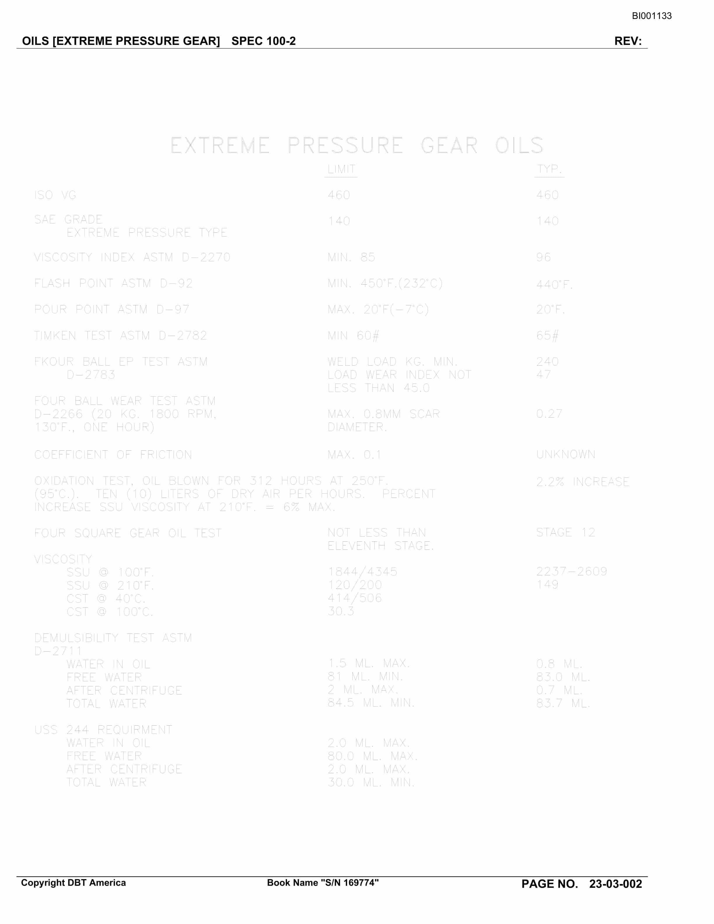 Bucyrus Conveyor Drive Parts Catalog BI001133-2