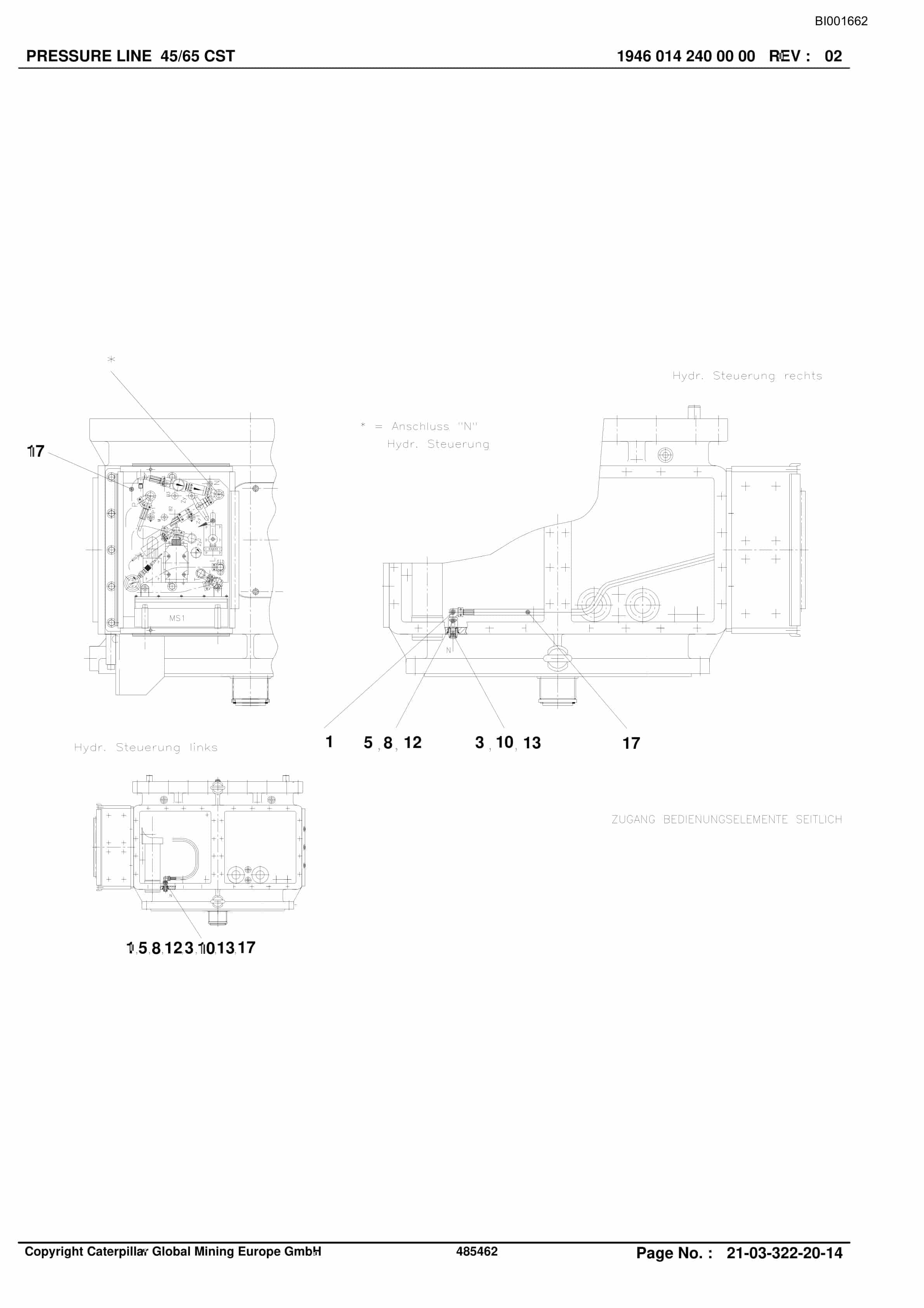 Bucyrus Conveyor System LTCC Parts Catalog BI001662-4