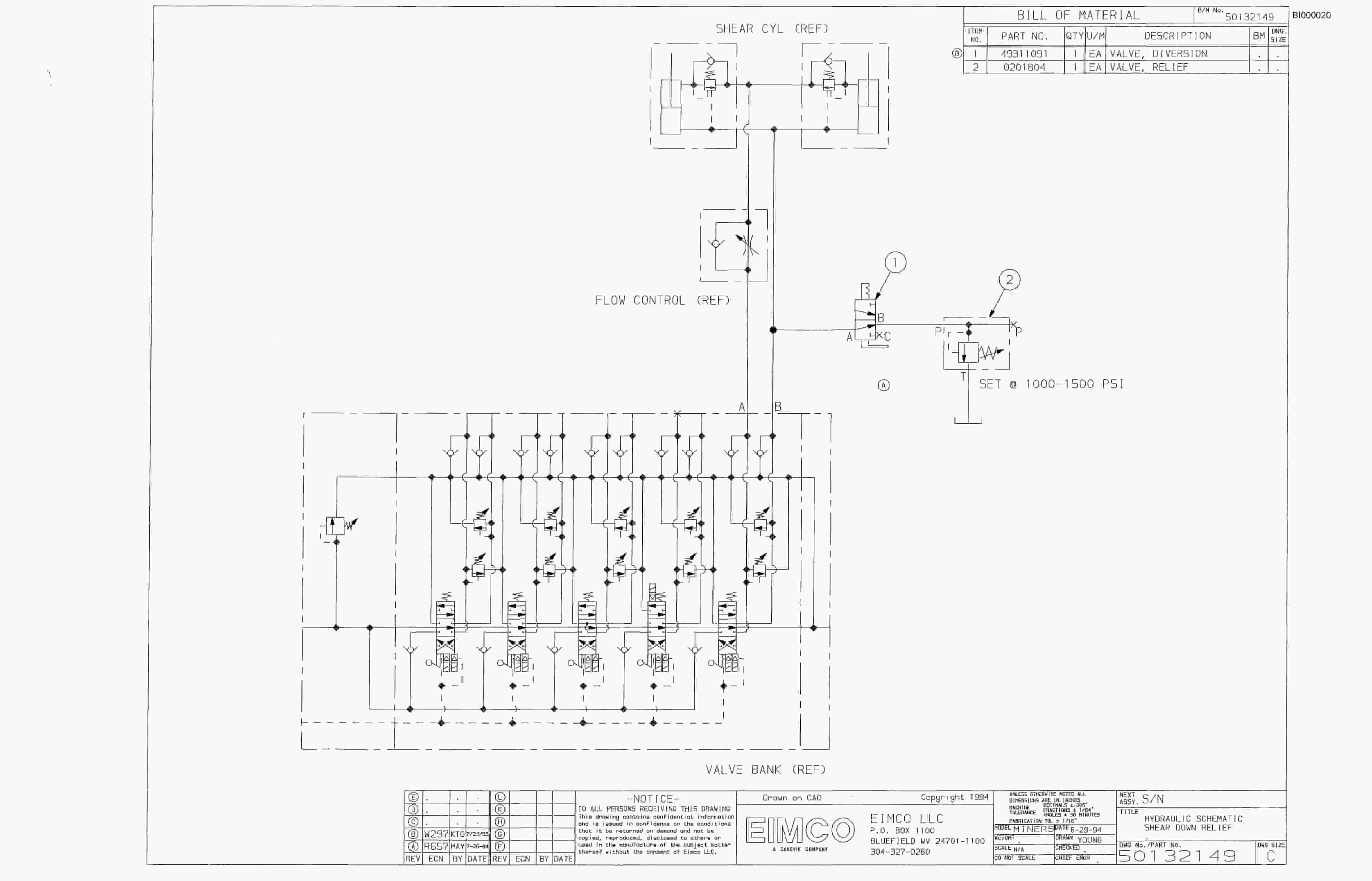 Bucyrus Dash One Miner Parts Catalog BI000020 70880096R-2