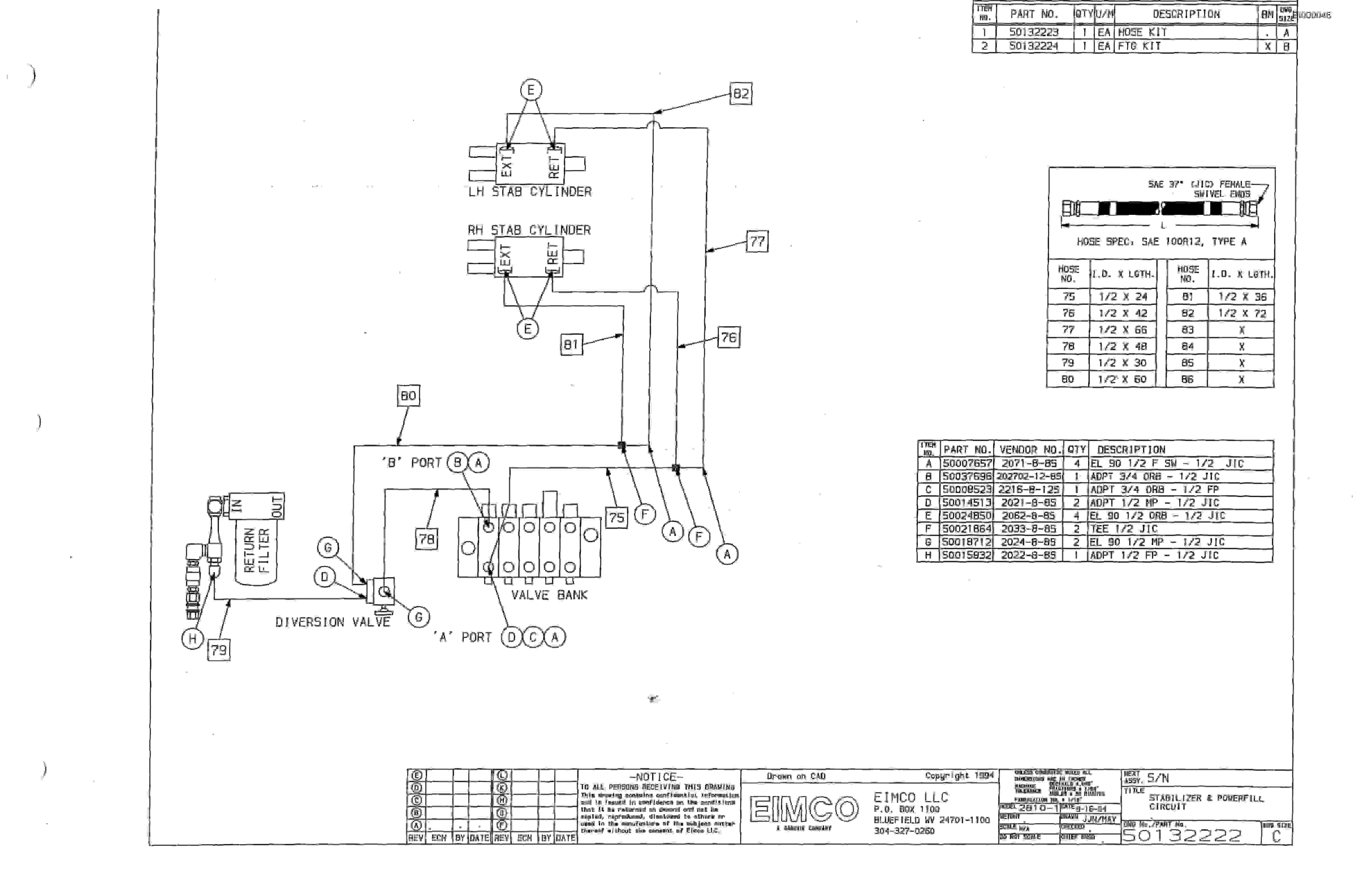 Bucyrus Dash One Miner Parts Catalog BI000046-2