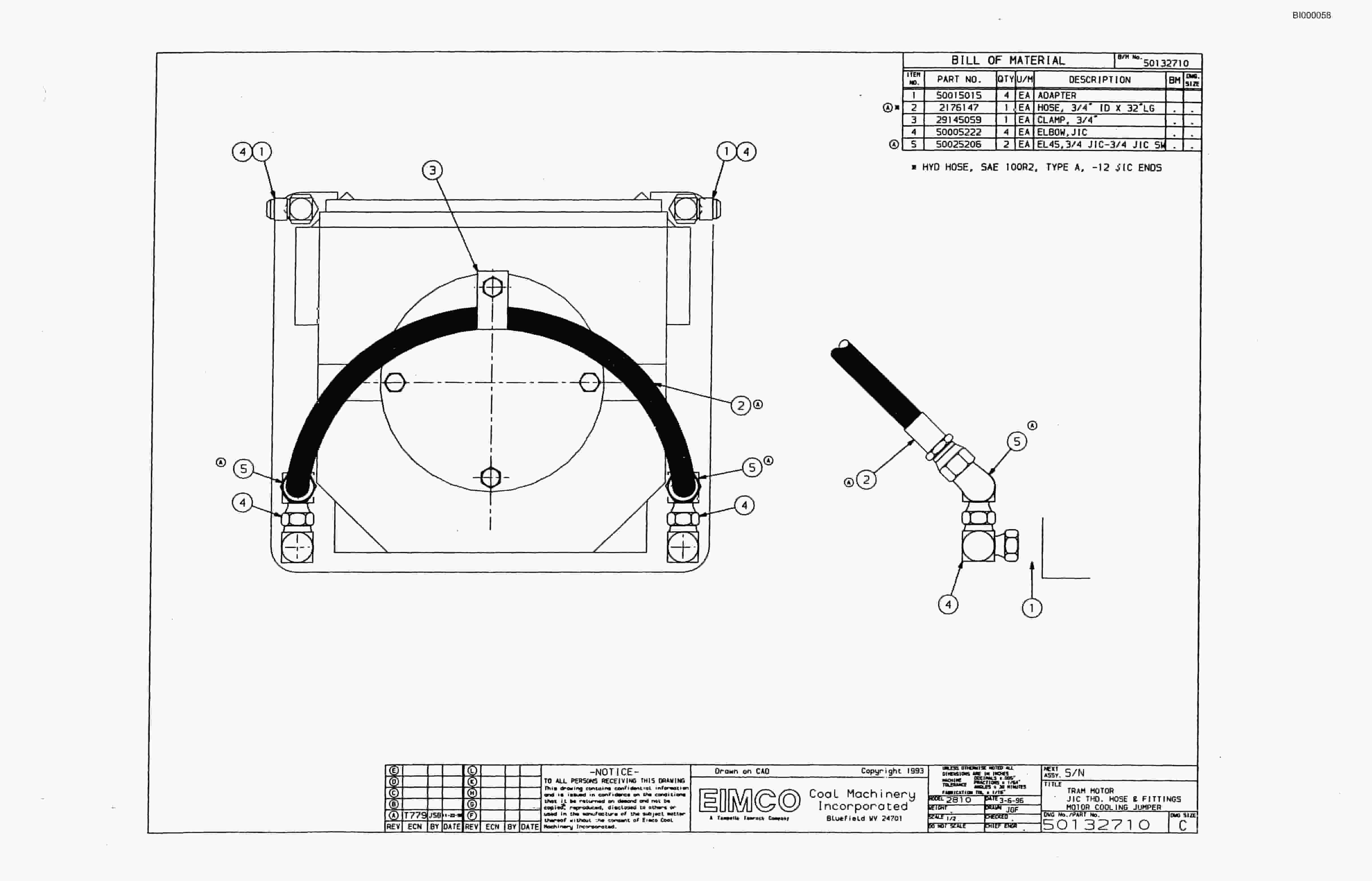 Bucyrus Dash One Miner Parts Catalog BI000058-3