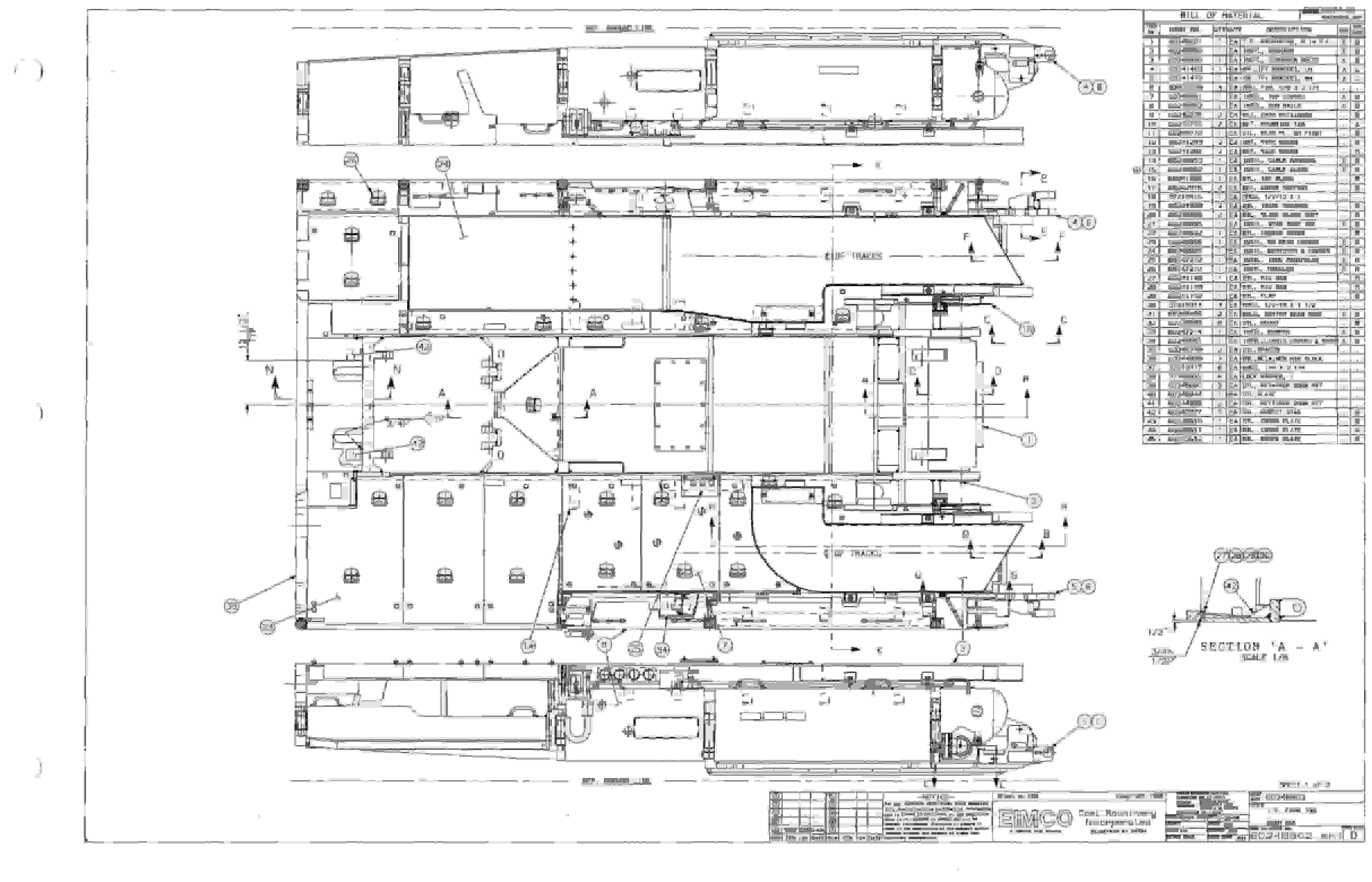 Bucyrus Dash One Miner Parts Catalog BI000074-3