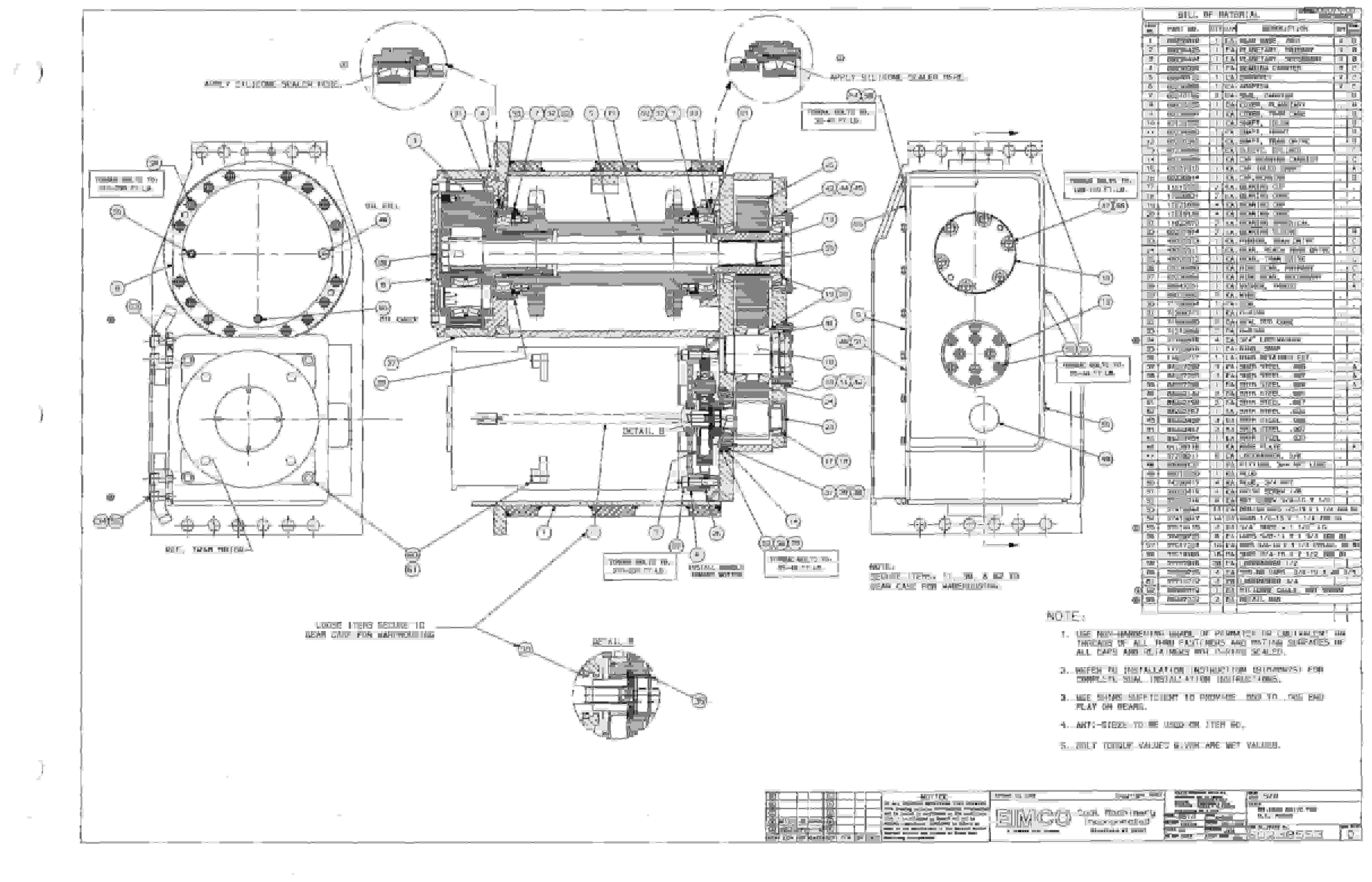 Bucyrus Dash One Miner Parts Catalog BI000074-4