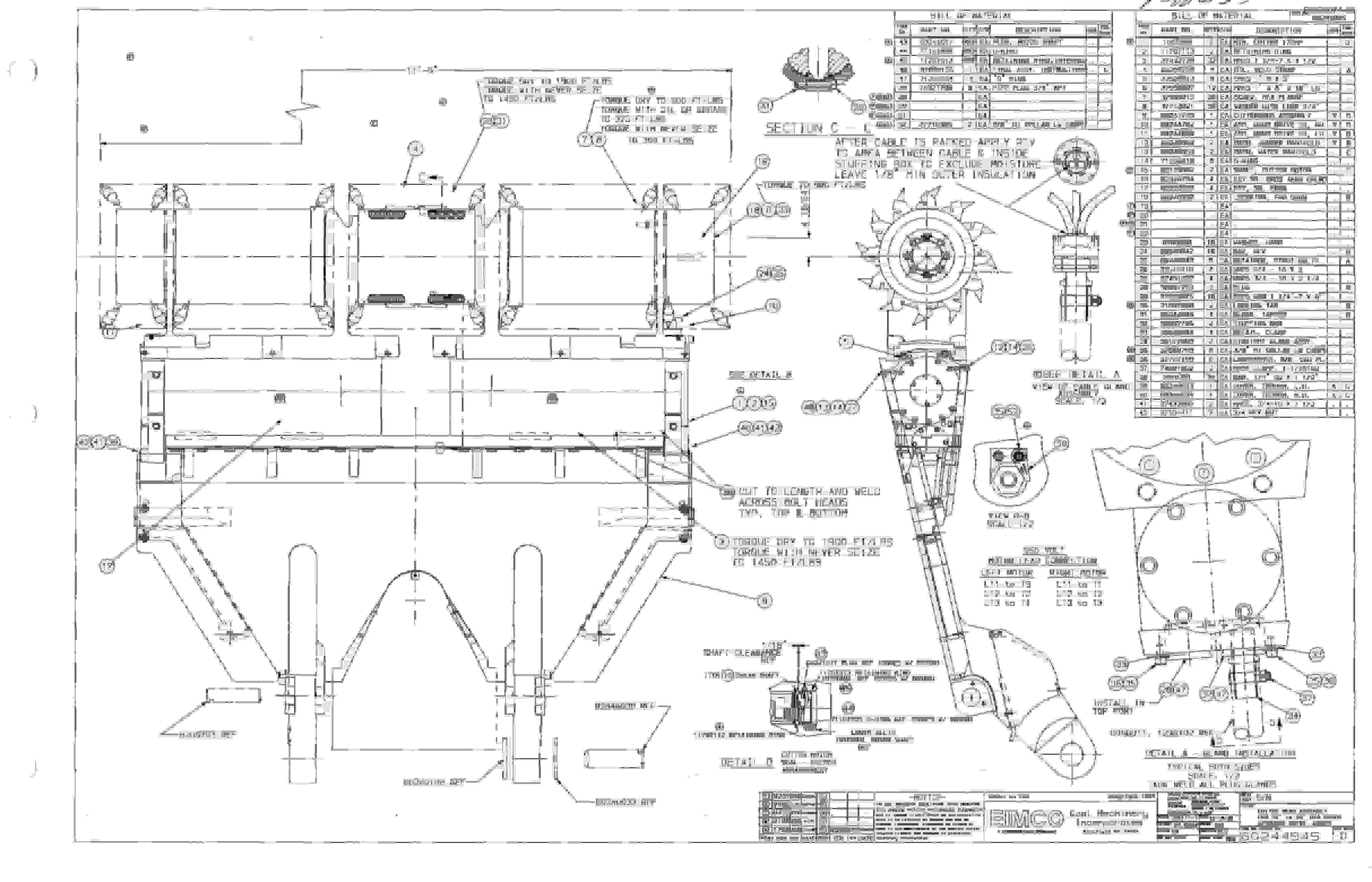 Bucyrus Dash One Miner Parts Catalog BI000074-5