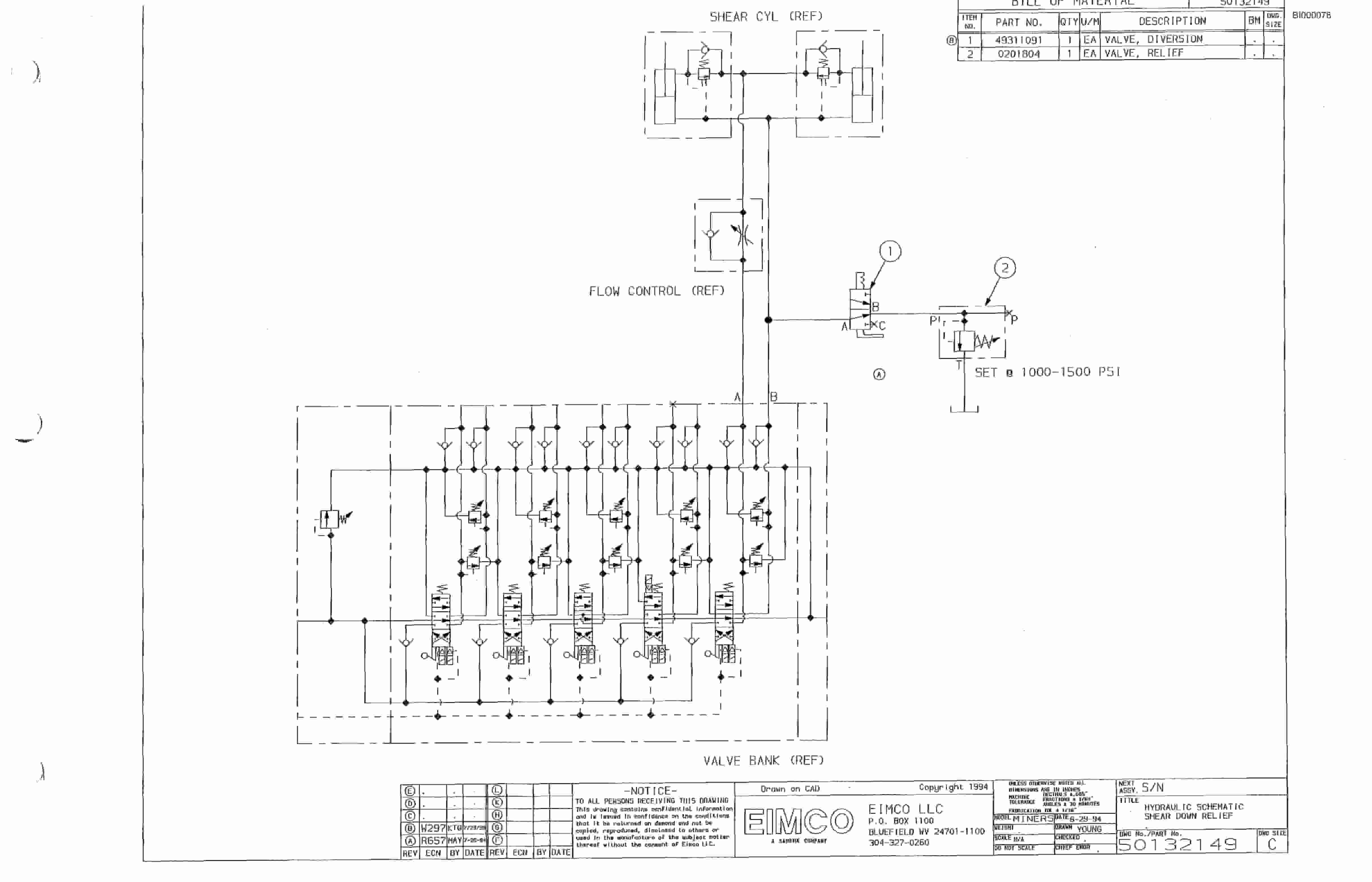 Bucyrus Dash One Miner Parts Catalog BI000078-2