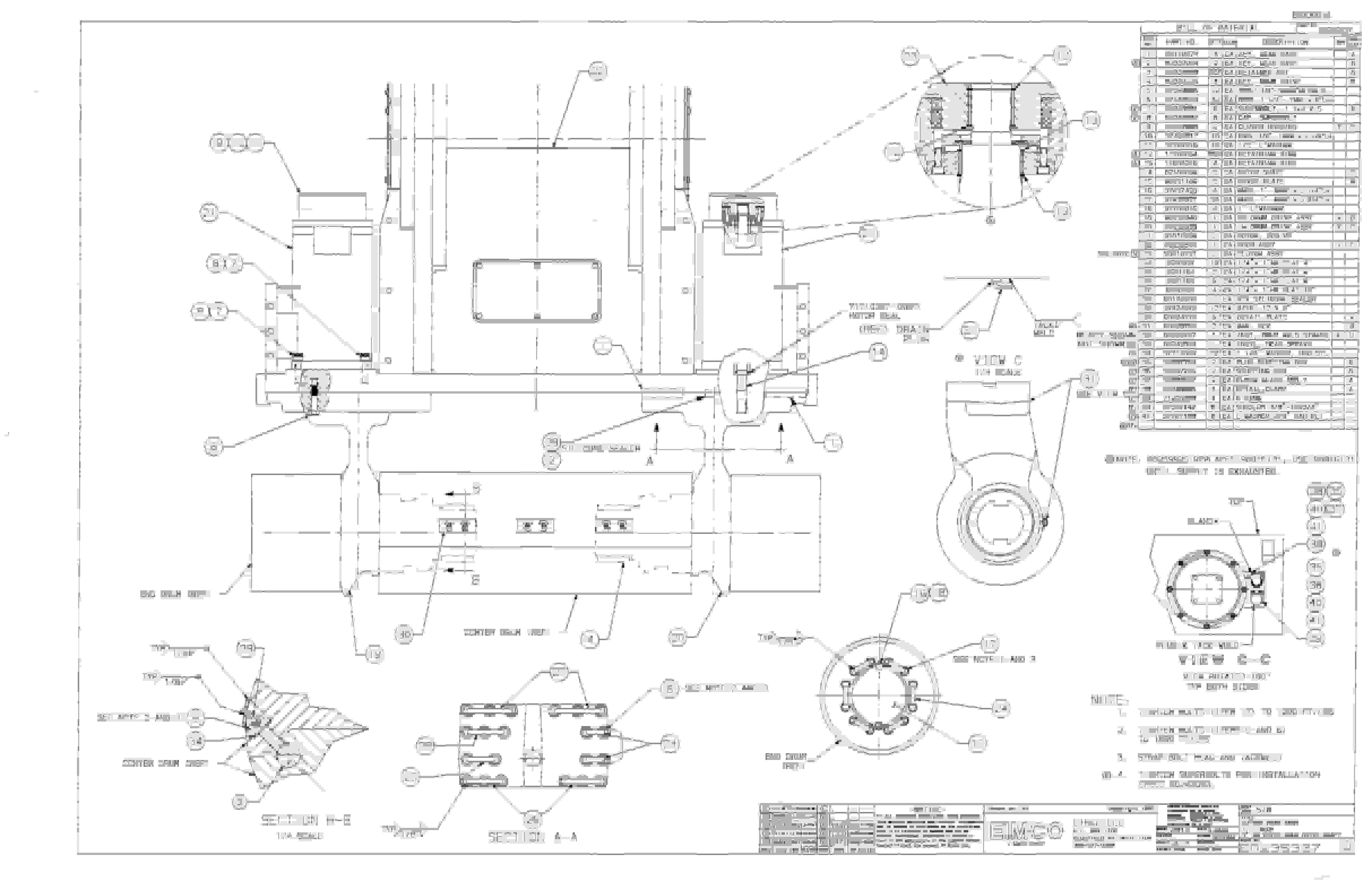 Bucyrus Dash Three Miner Parts Catalog BI000014-5