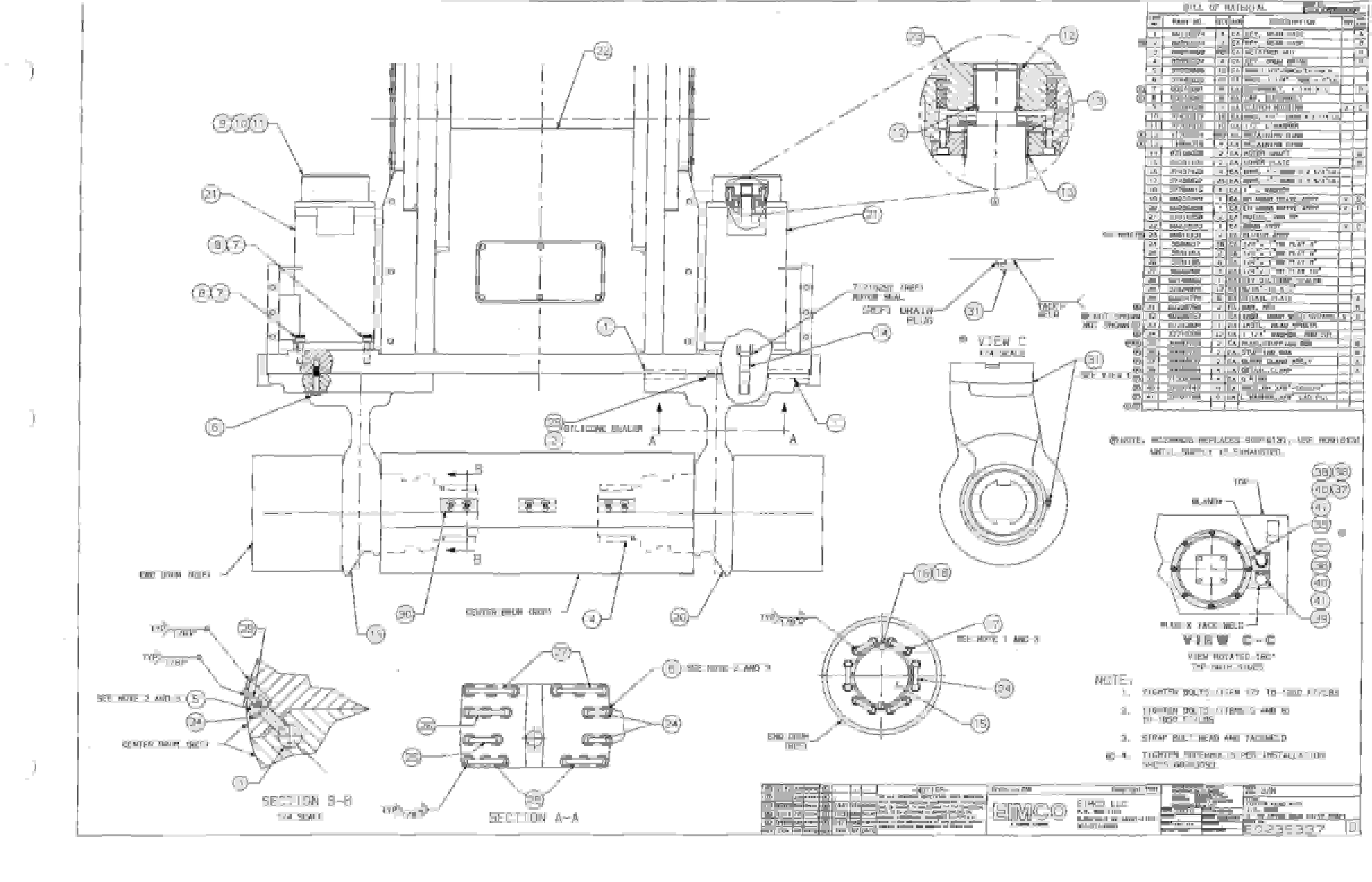 Bucyrus Dash Three Miner Parts Catalog BI000187-5
