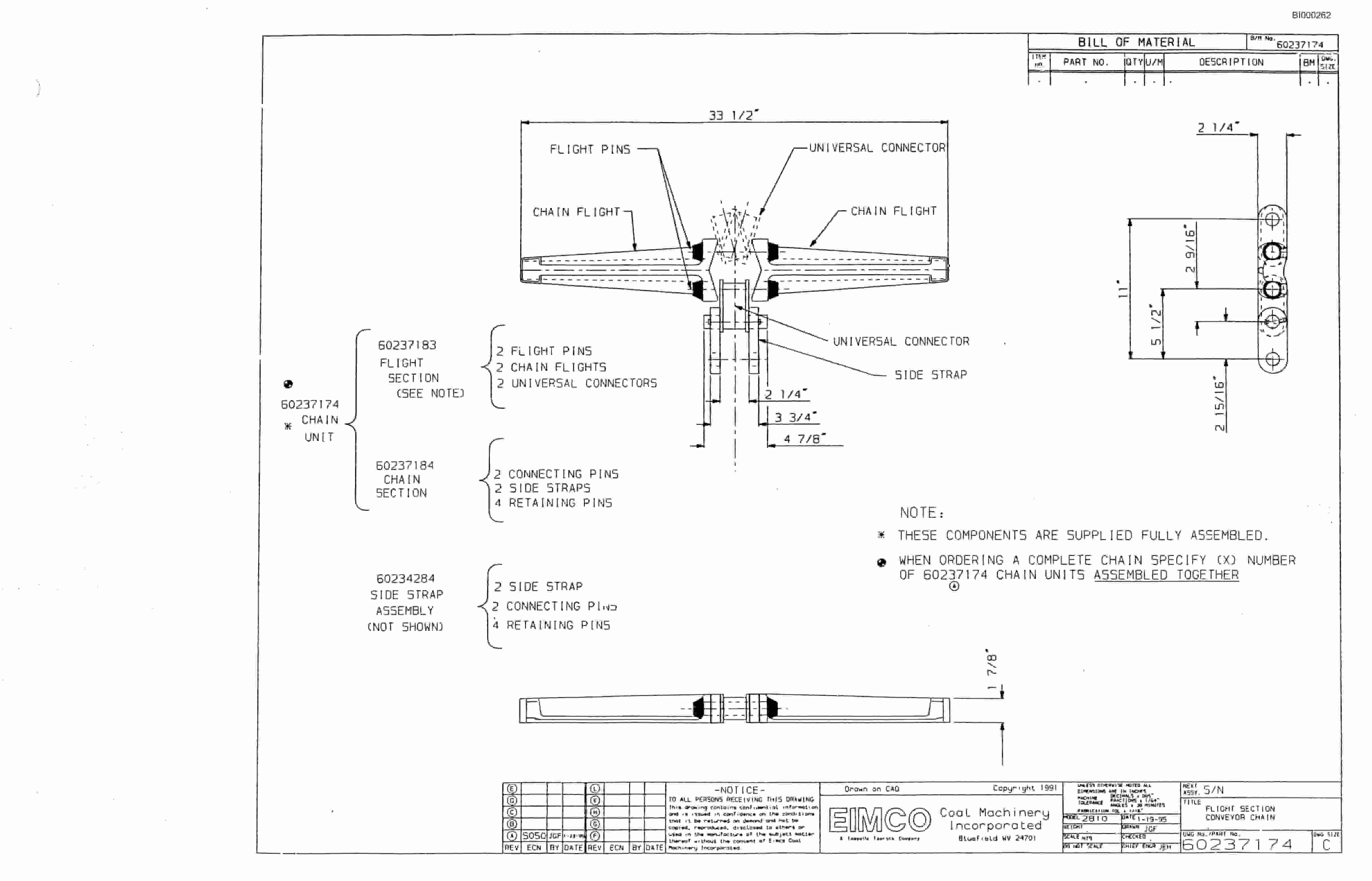 Bucyrus Dash Three Miner Parts Catalog BI000262-4