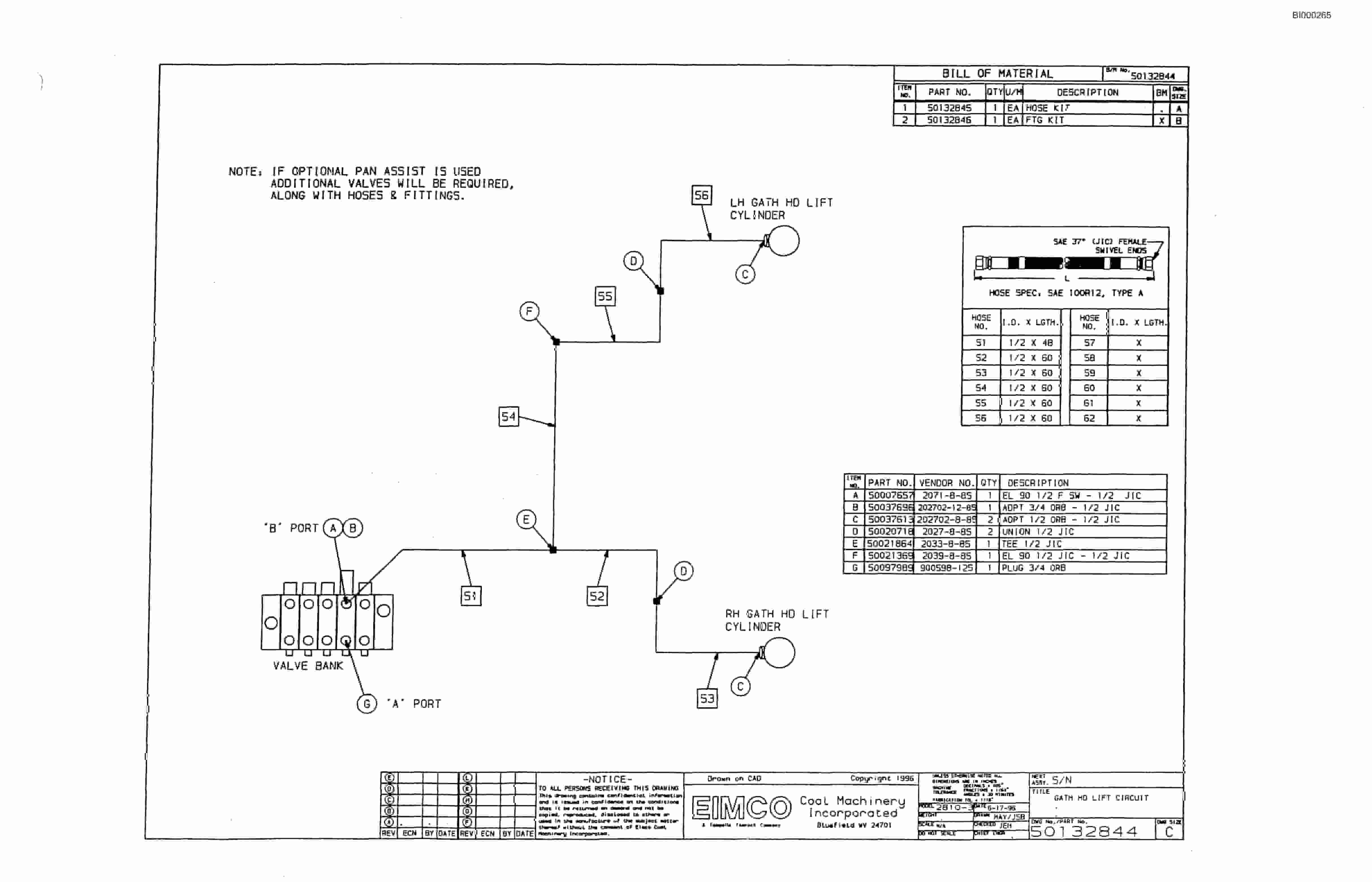 Bucyrus Dash Three Miner Parts Catalog BI000265-2