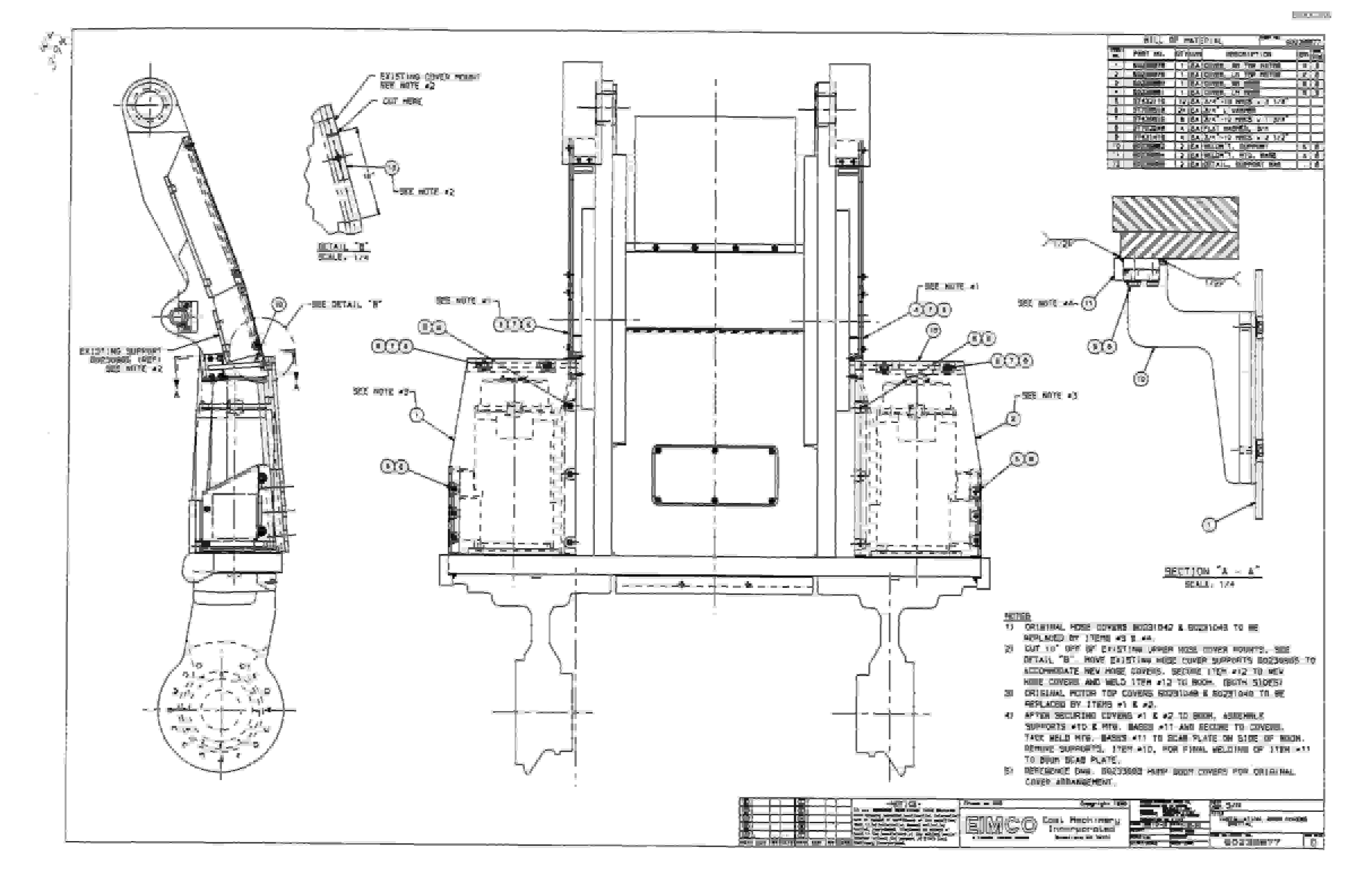 Bucyrus Dash Three Miner Parts Catalog BI000266-5