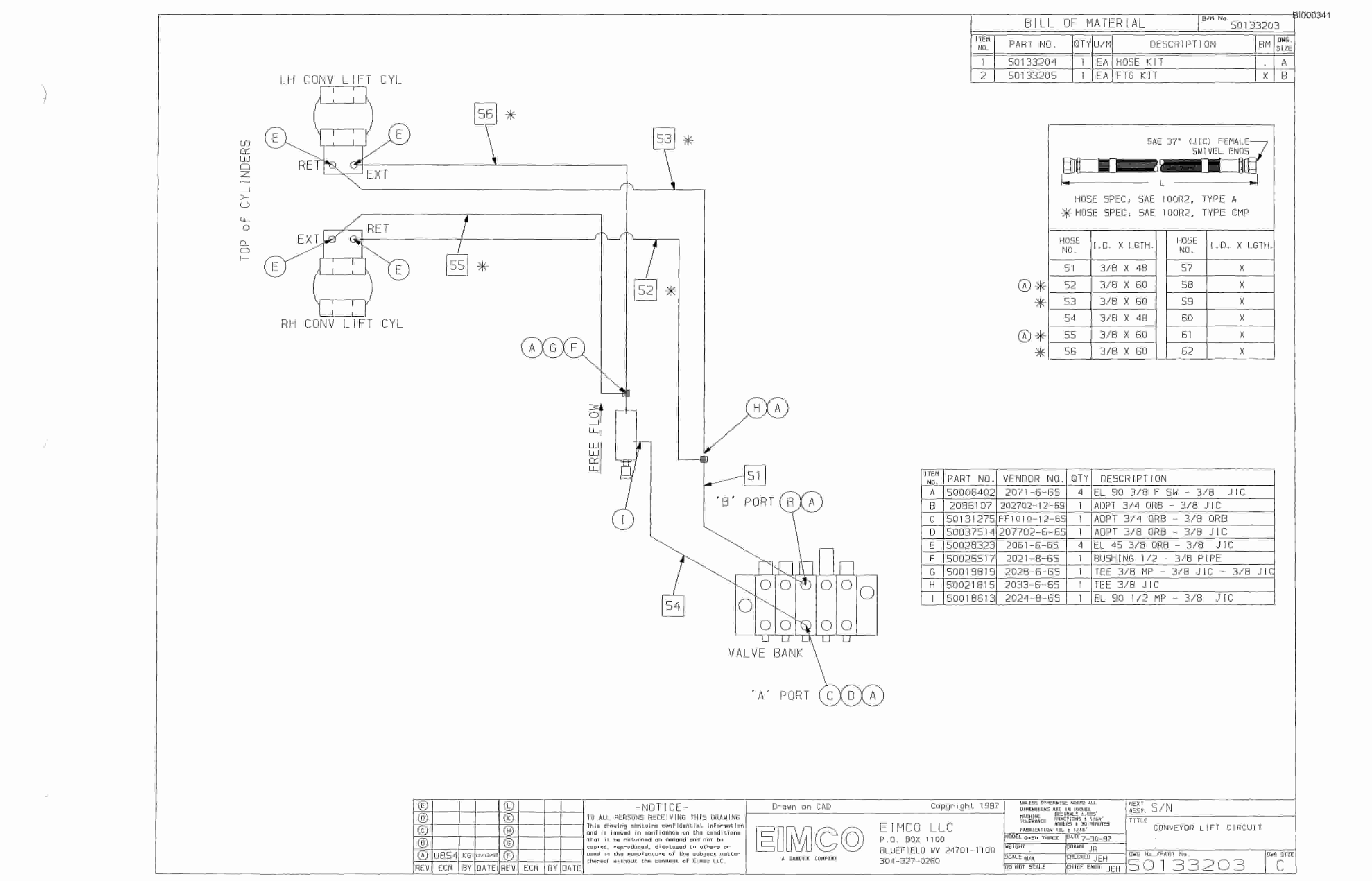 Bucyrus Dash Three Miner Parts Catalog BI000341-2