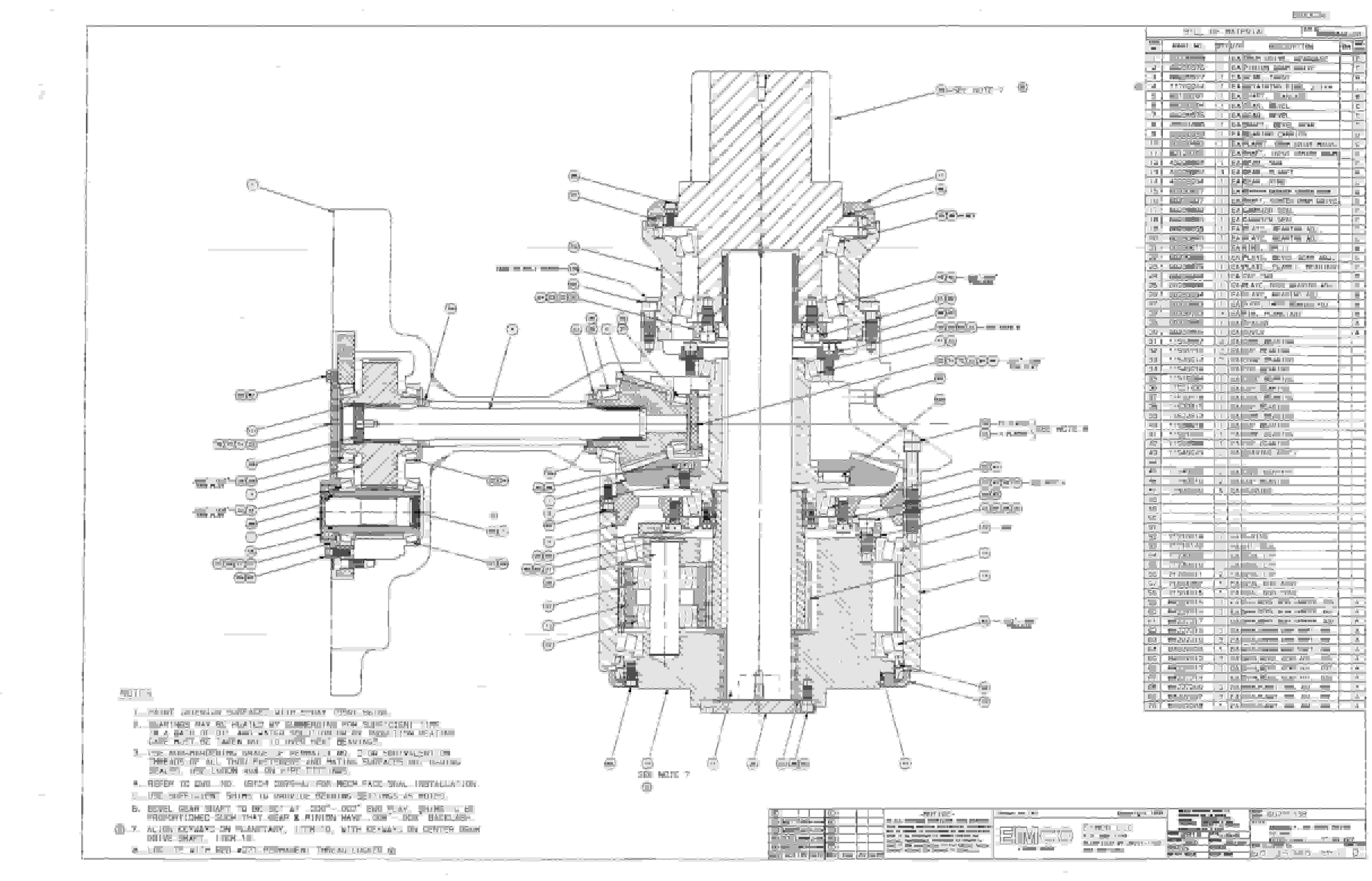 Bucyrus Dash Three Miner Parts Catalog BI000341-4