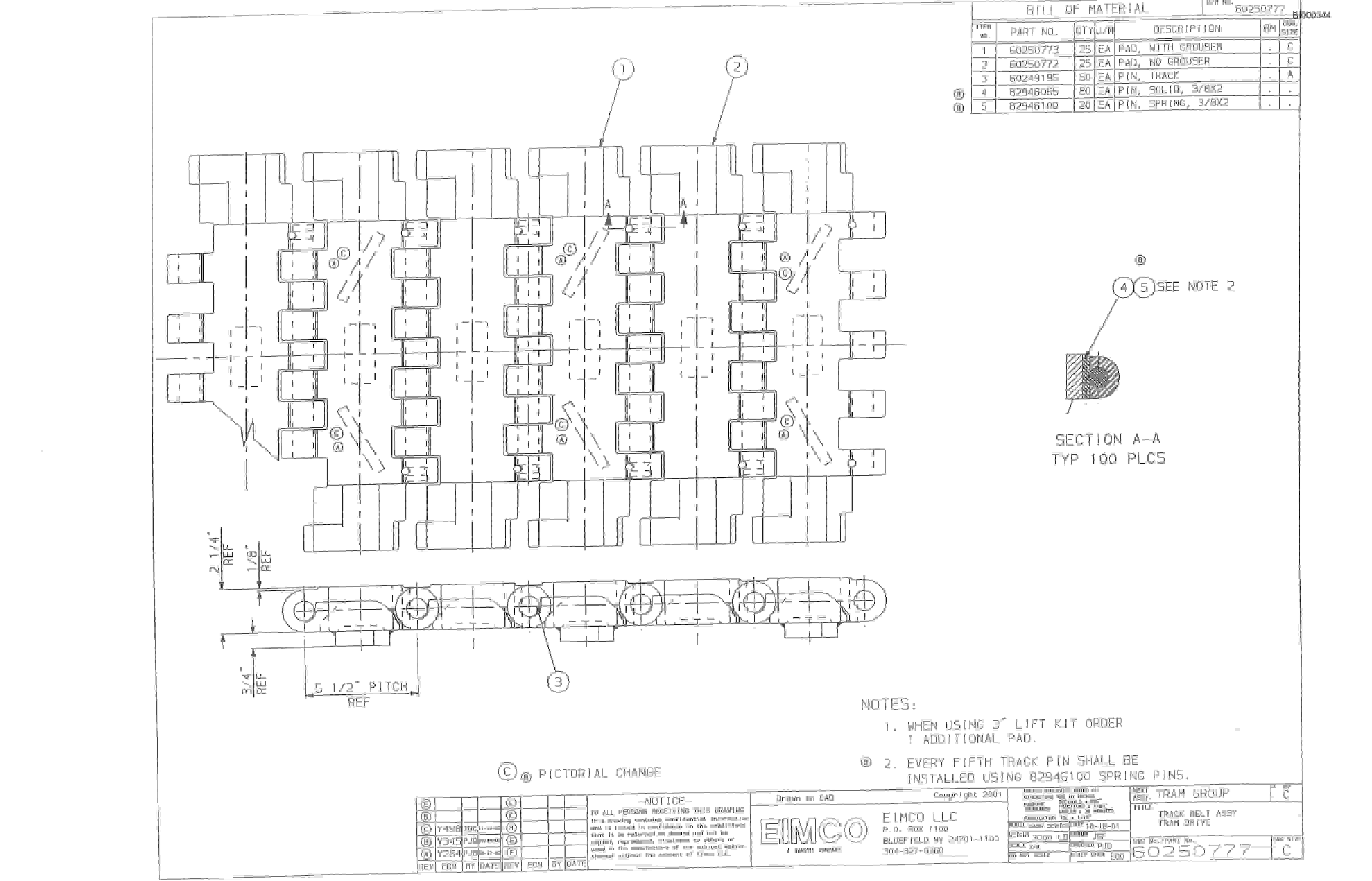Bucyrus Dash Three Miner Parts Catalog BI000344-3
