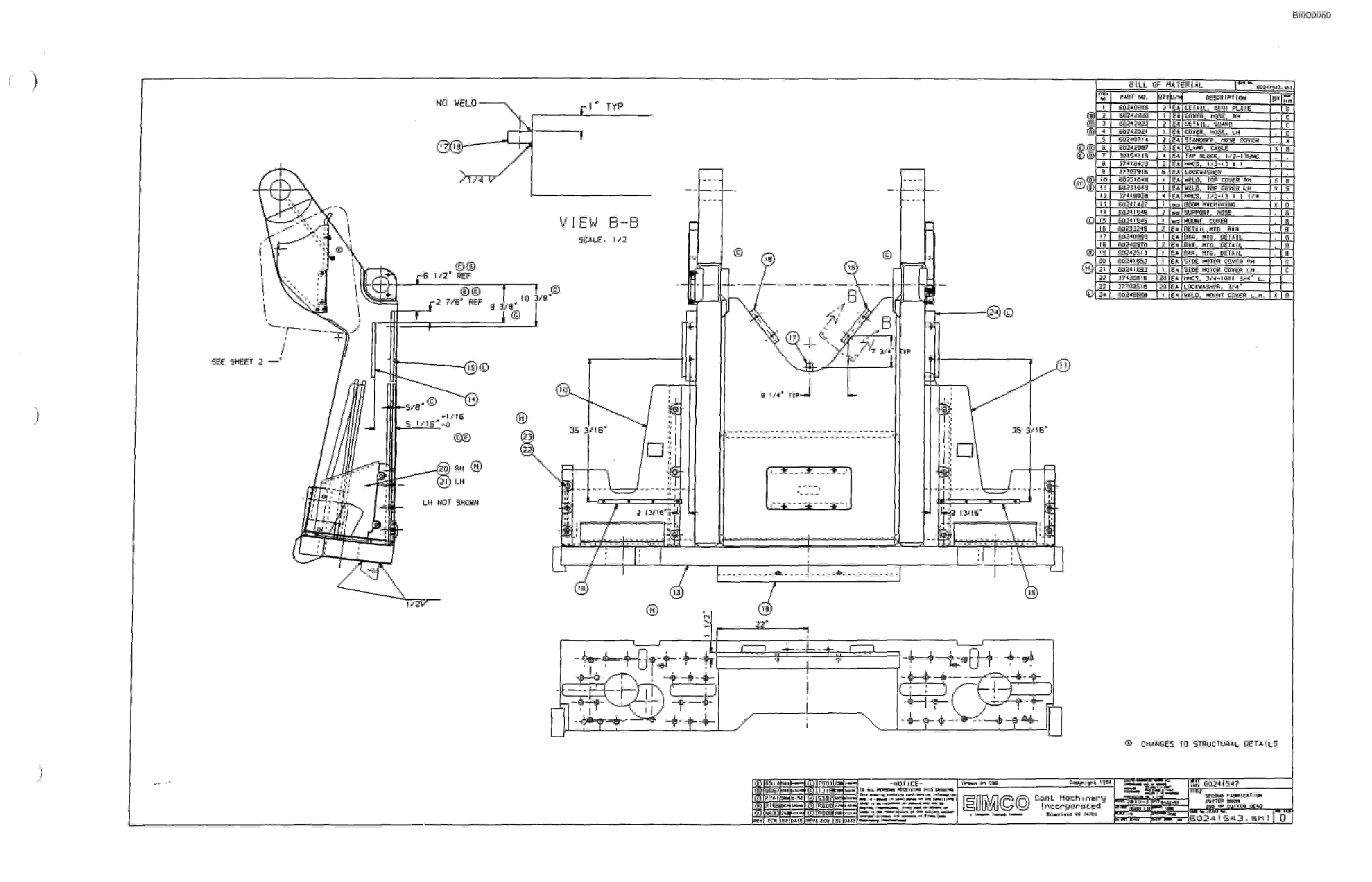 Bucyrus Dash Two Drum Miner Parts Catalog BI000060-4