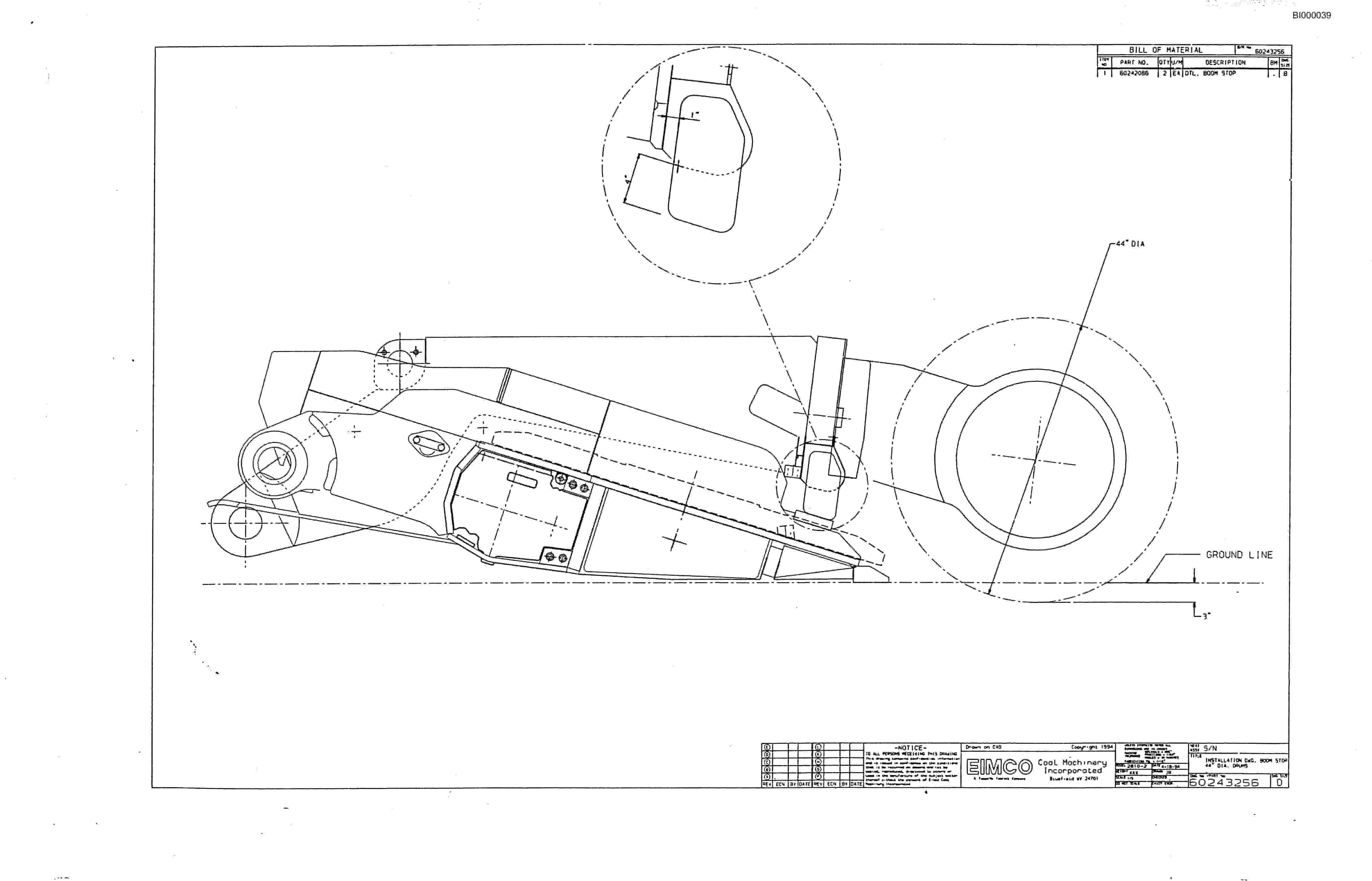 Bucyrus Dash Two-F Miner Parts Catalog BI000039-5