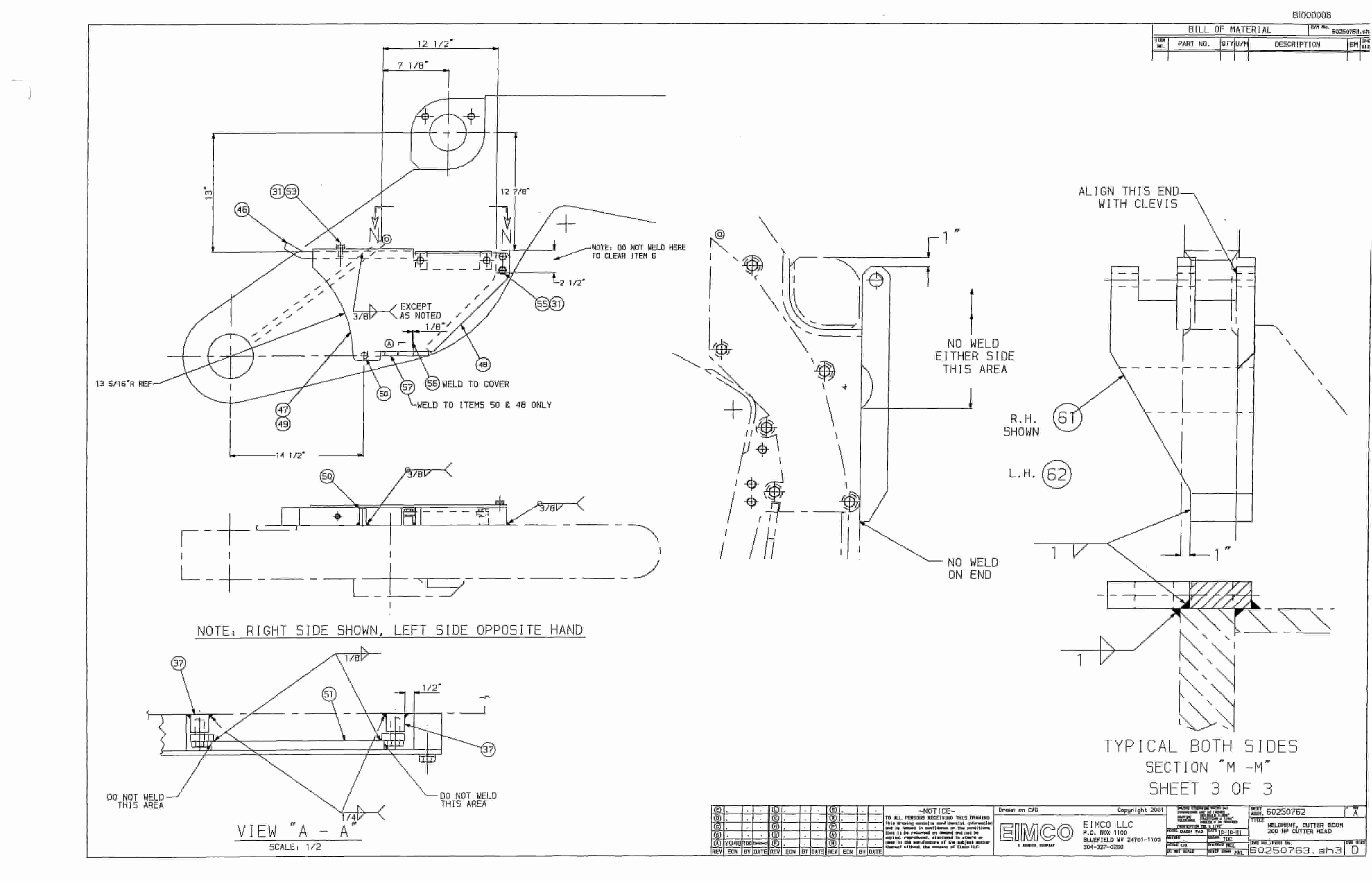 Bucyrus Dash Two Miner Parts Catalog BI000006 70880107R-4