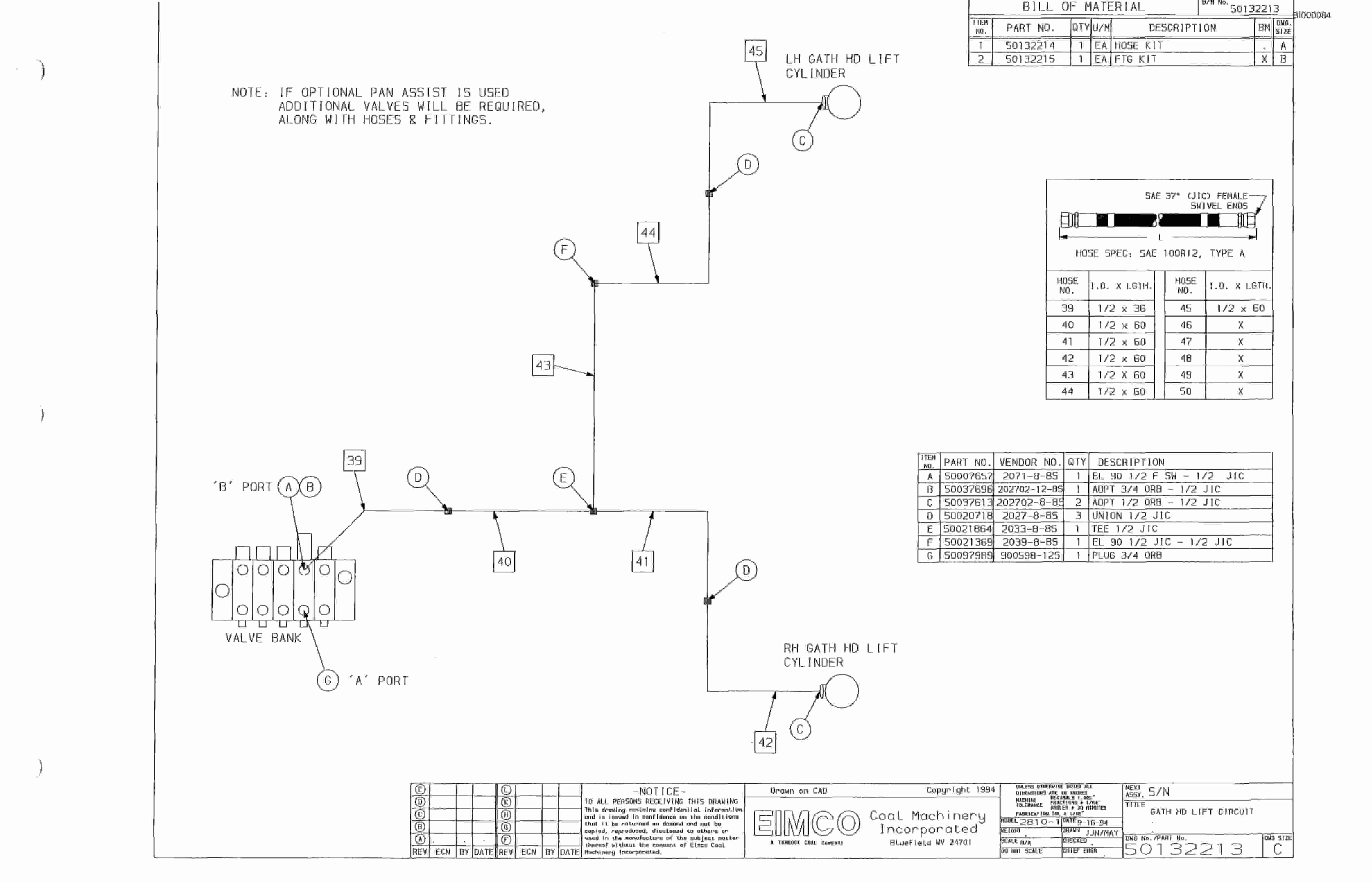 Bucyrus Dash Two Miner Parts Catalog BI000084-2