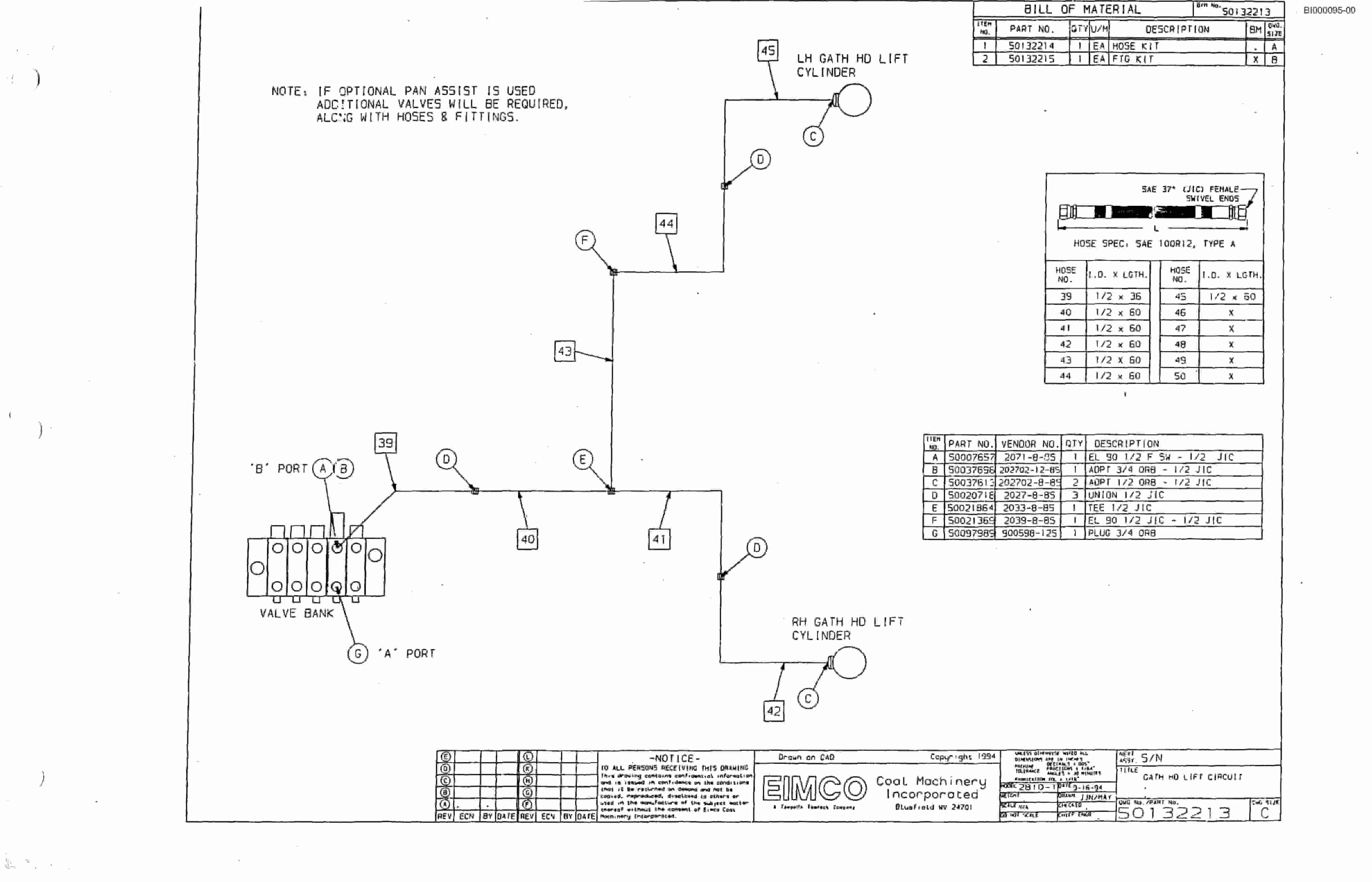 Bucyrus Dash Two Miner Parts Catalog BI000095-2