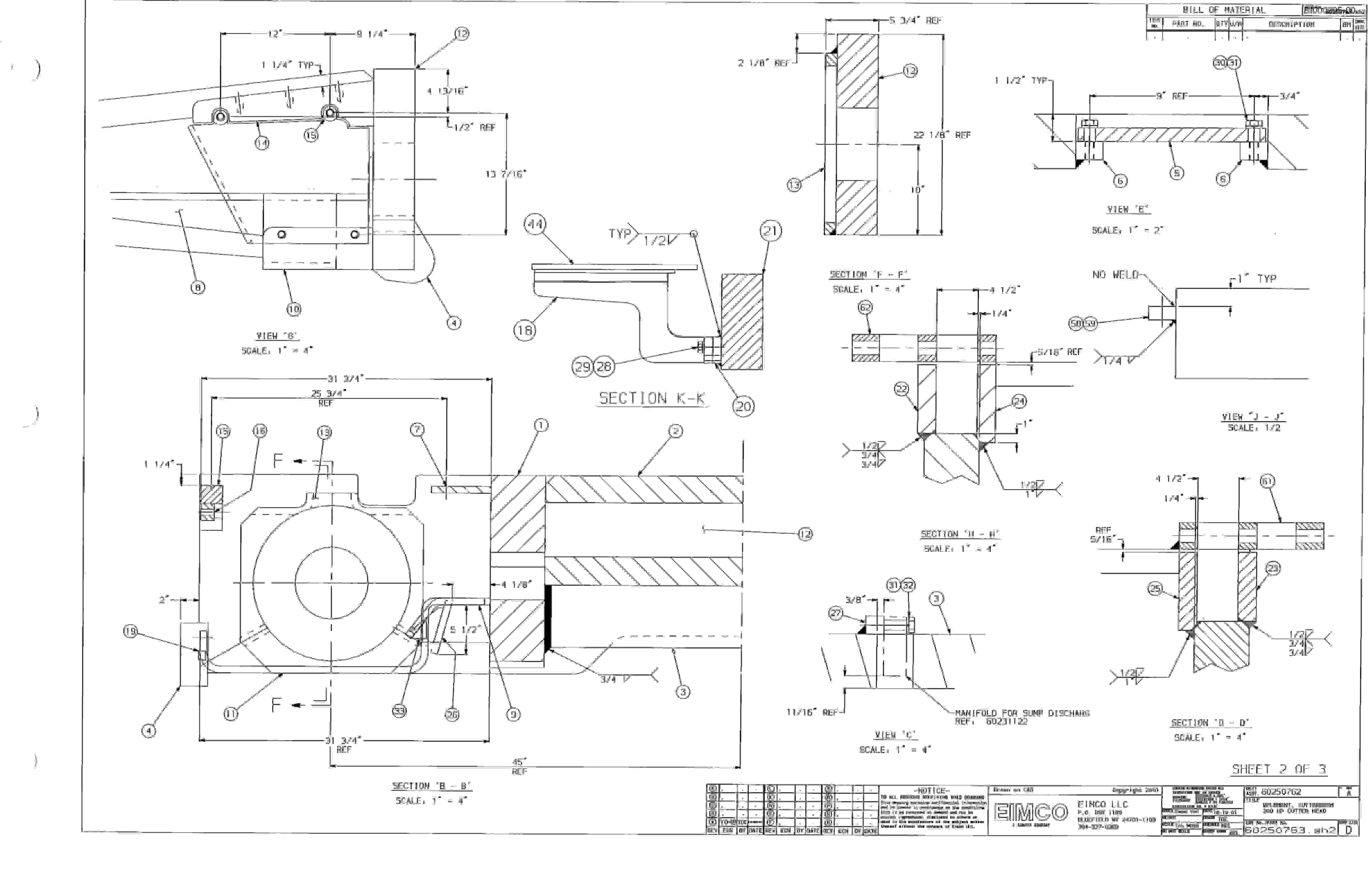 Bucyrus Dash Two Miner Parts Catalog BI000205-5