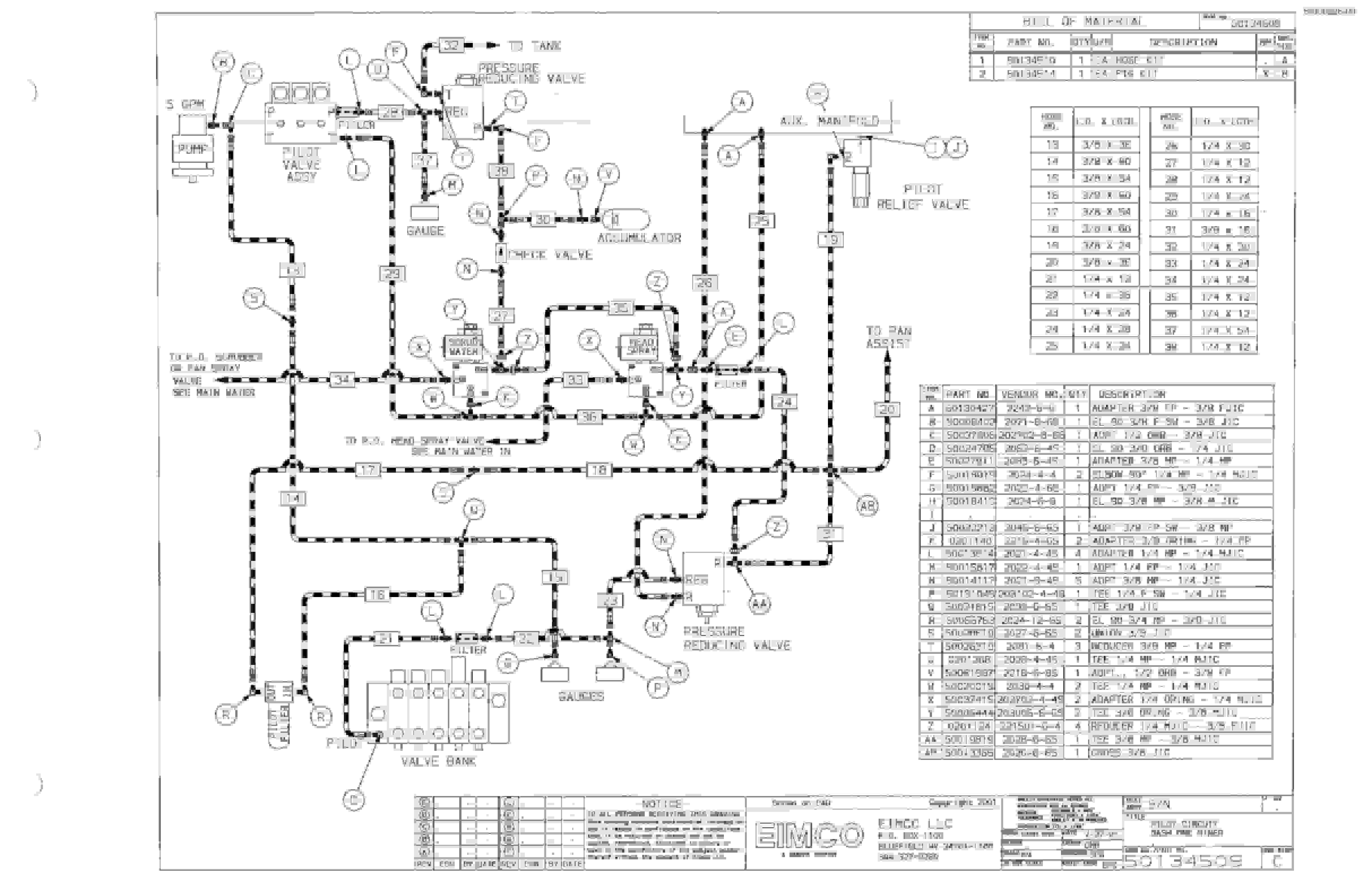 Bucyrus Dash Two Miner Parts Catalog BI000228-2