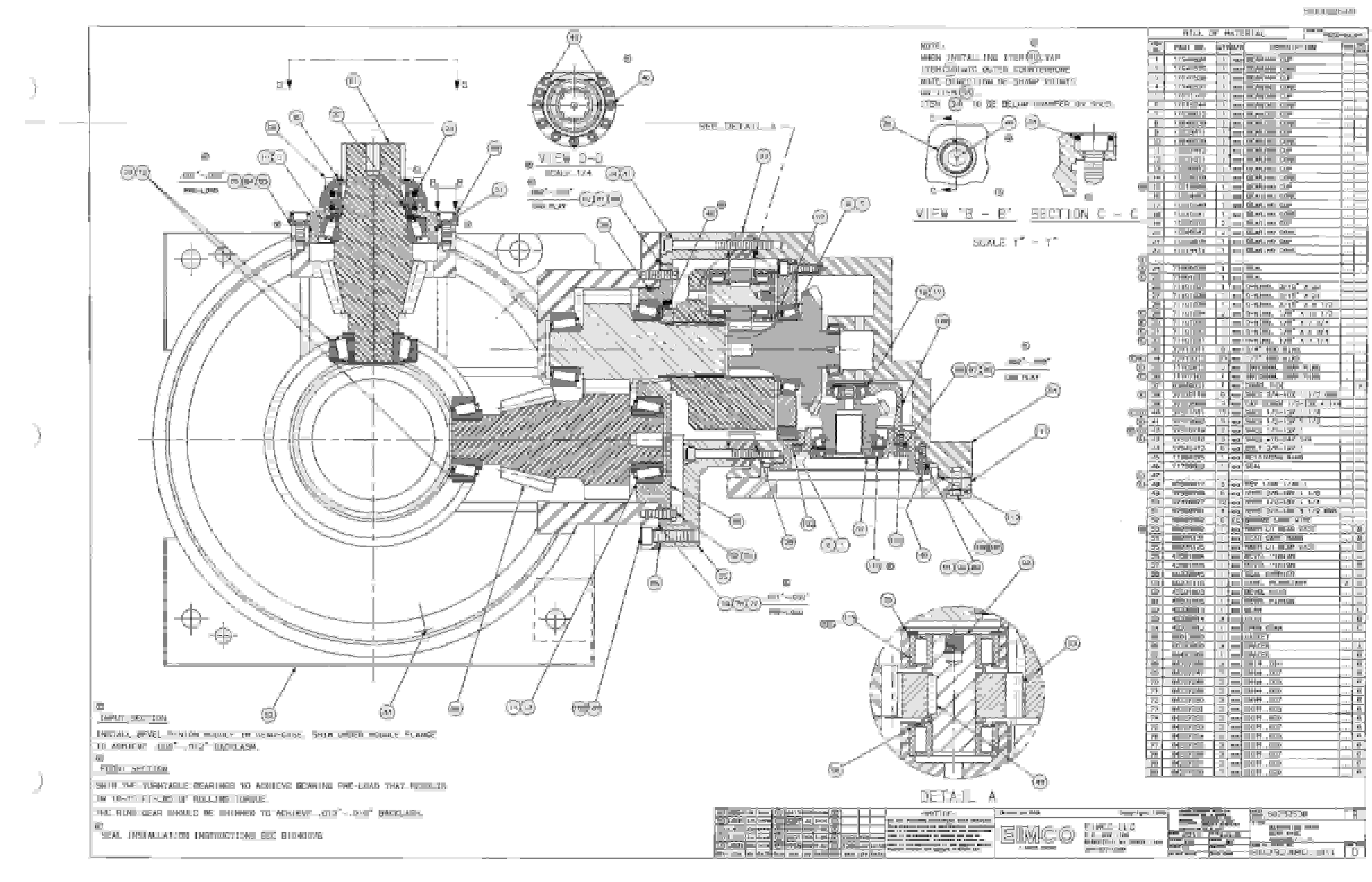 Bucyrus Dash Two Miner Parts Catalog BI000228-5