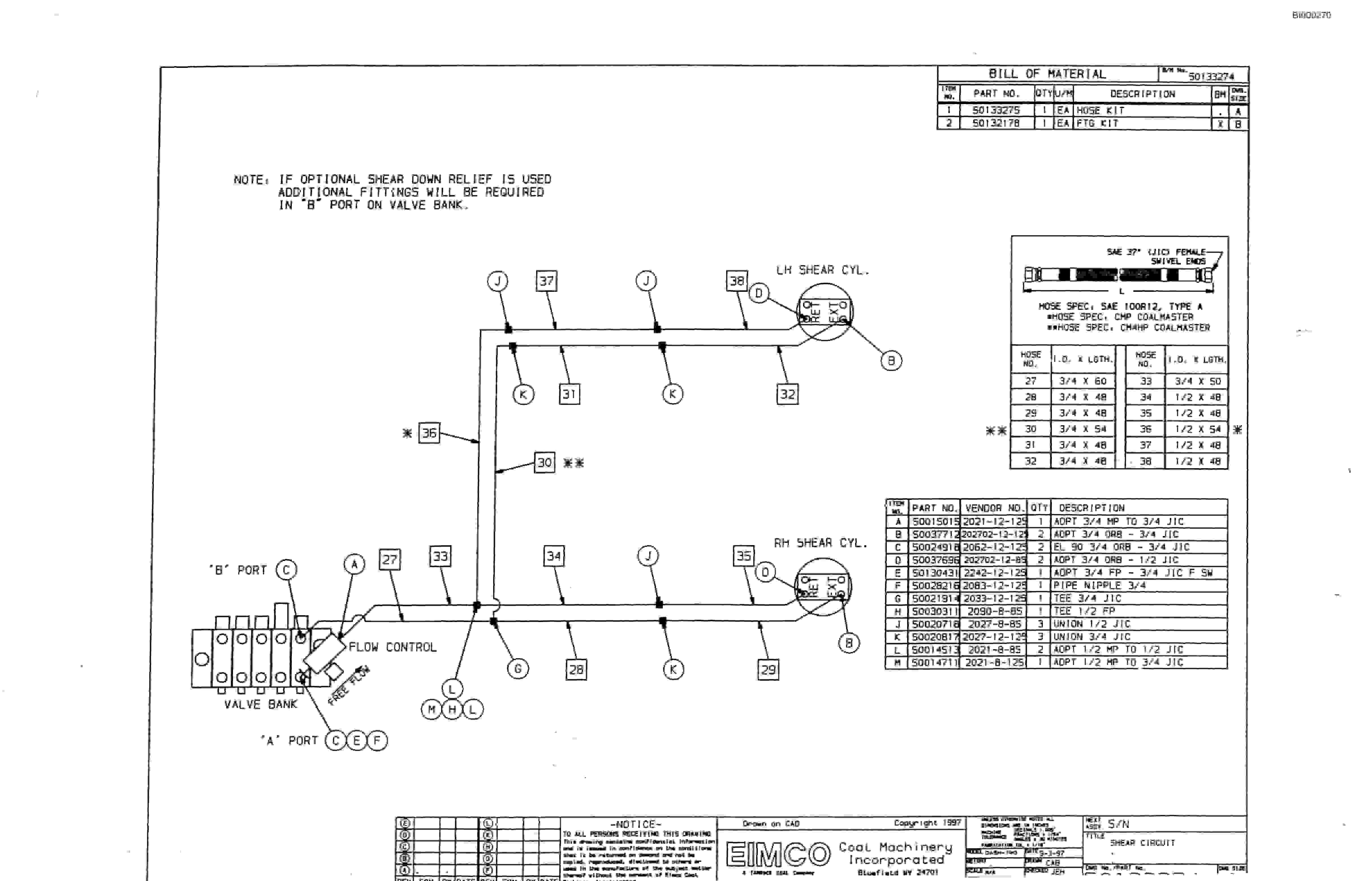 Bucyrus Dash Two Miner Parts Catalog BI000270-2
