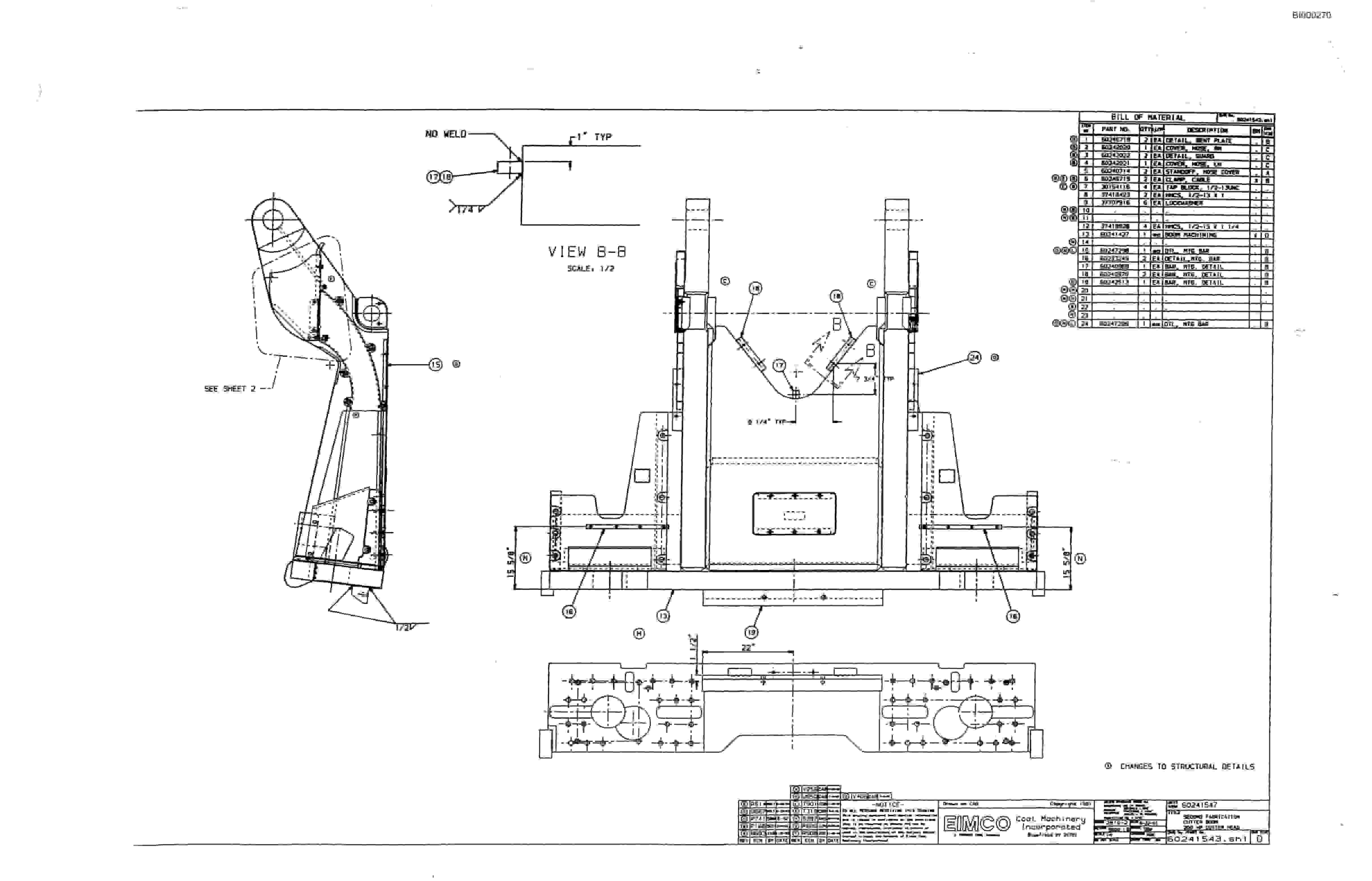 Bucyrus Dash Two Miner Parts Catalog BI000270-4