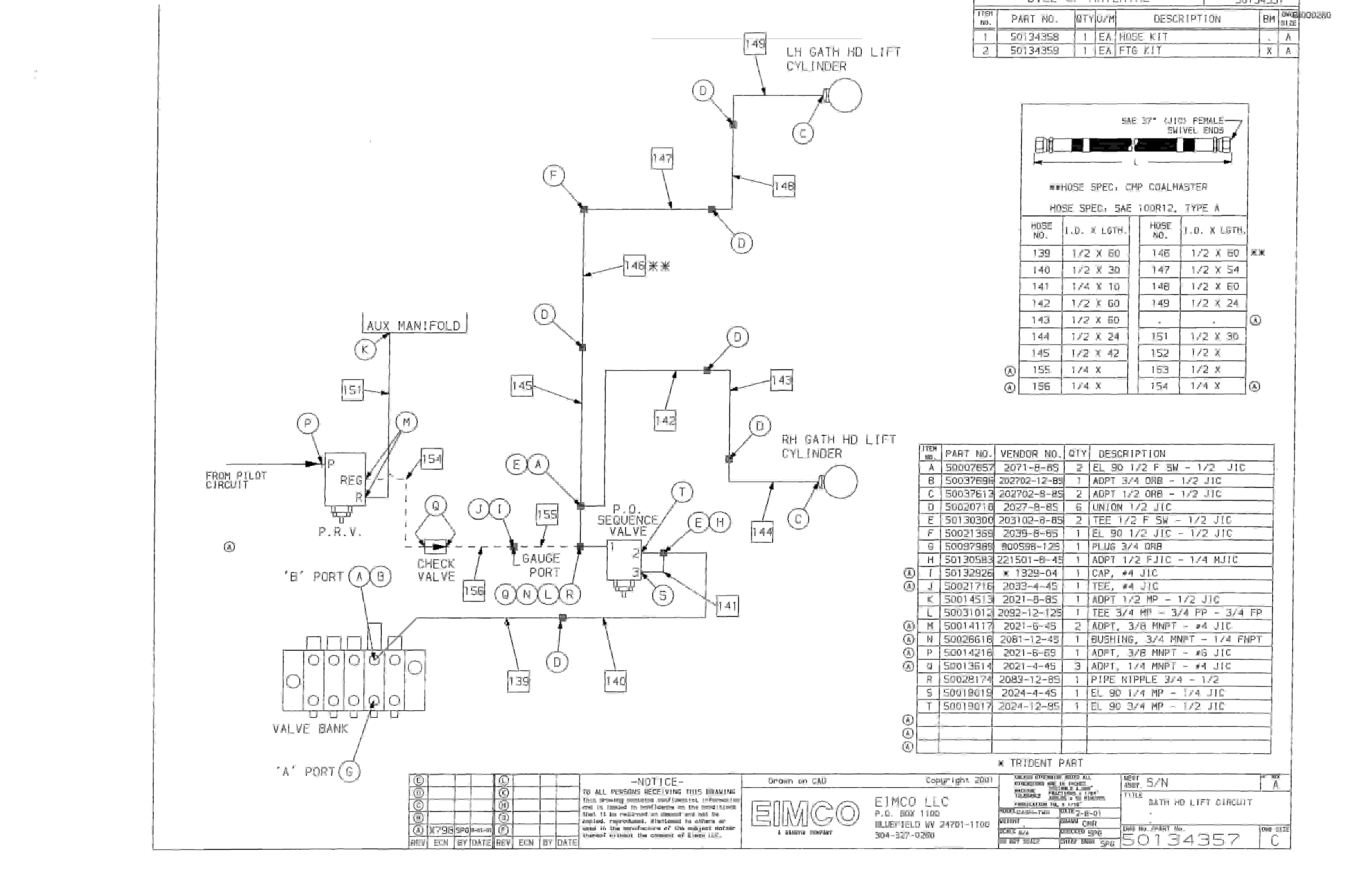 Bucyrus Dash Two Miner Parts Catalog BI000280-2