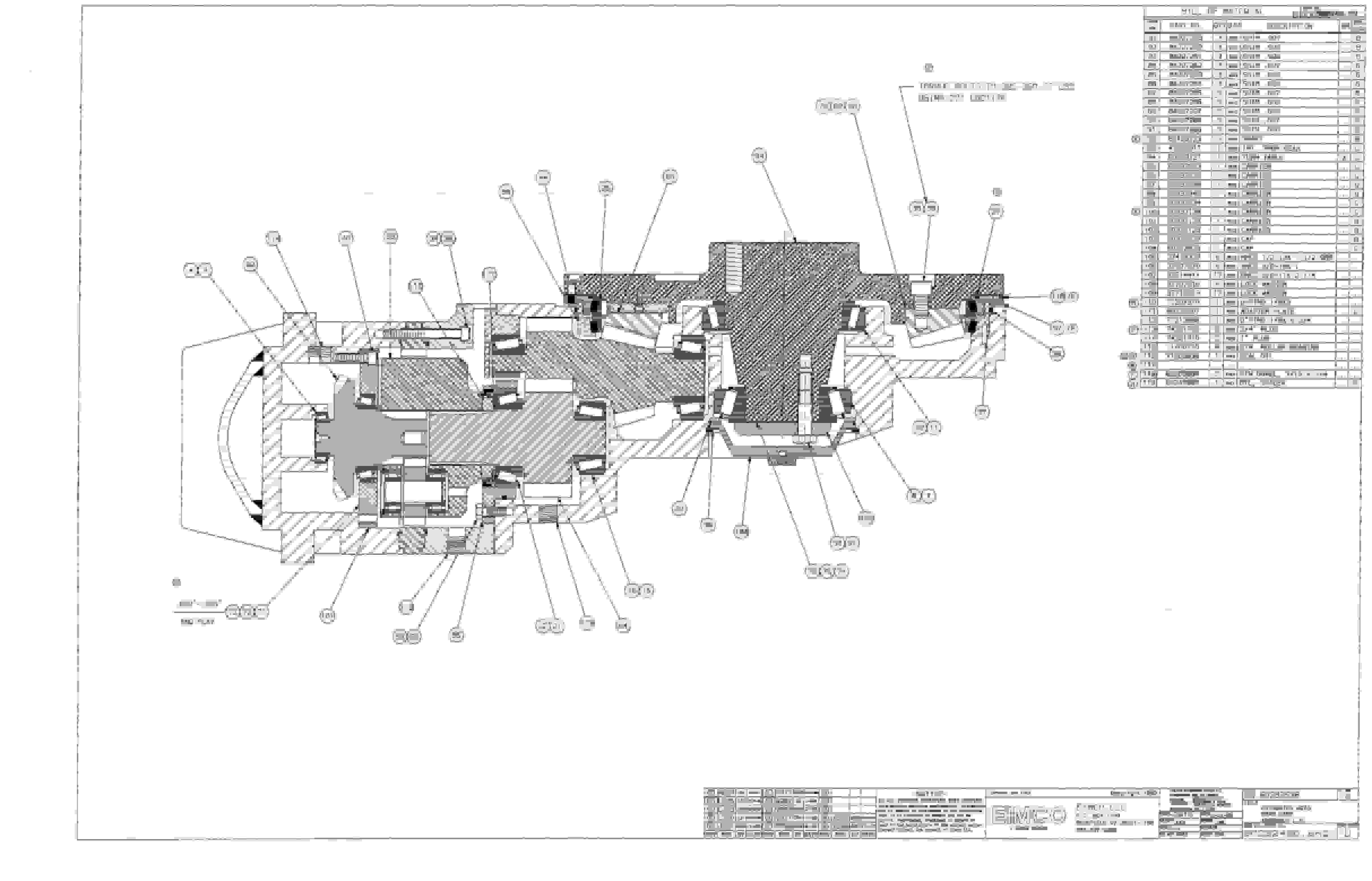 Bucyrus Dash Two Miner Parts Catalog BI000280-5