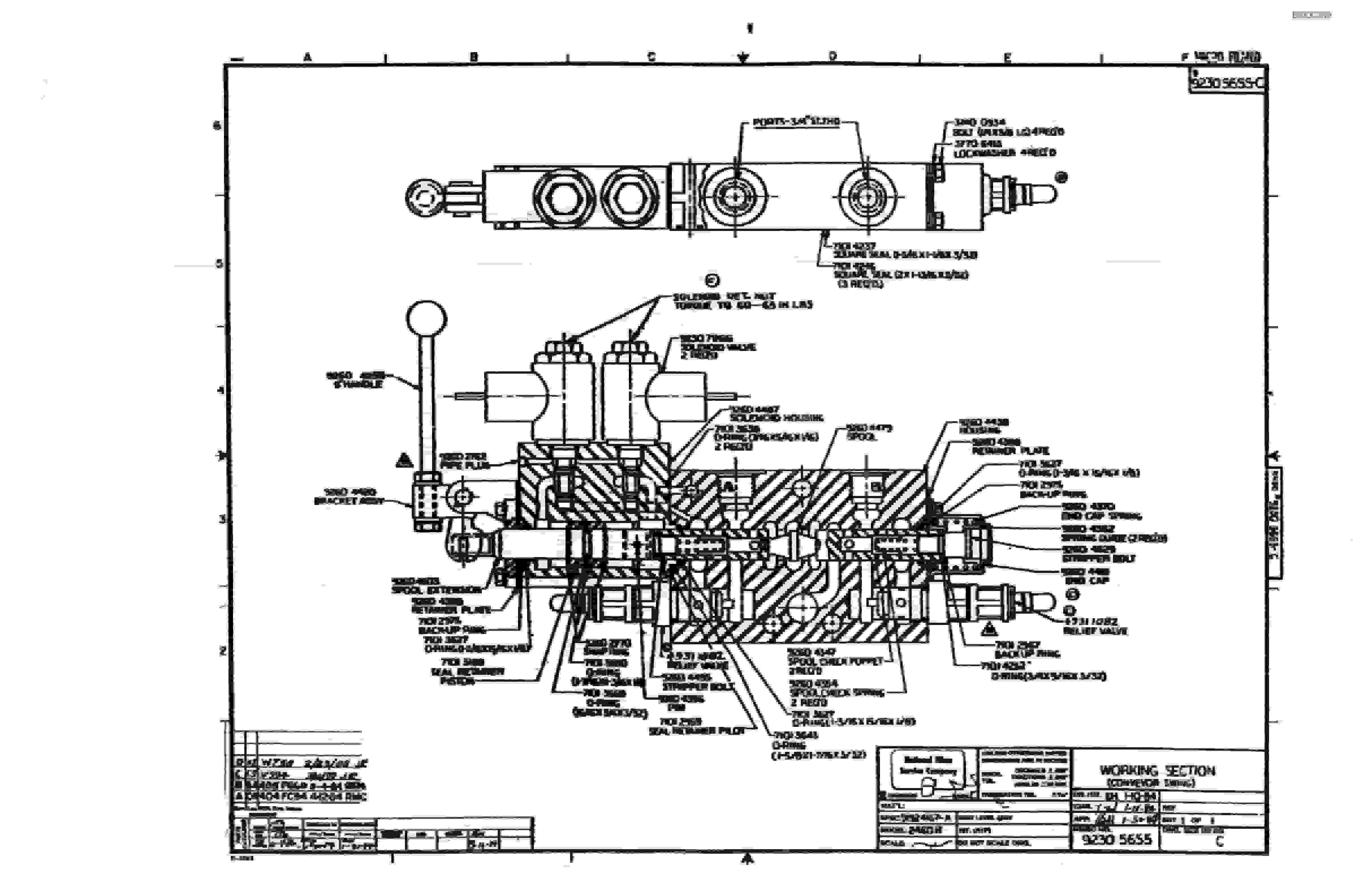 Bucyrus Dash Two-Pmodular Miner Parts Catalog BI000269-2