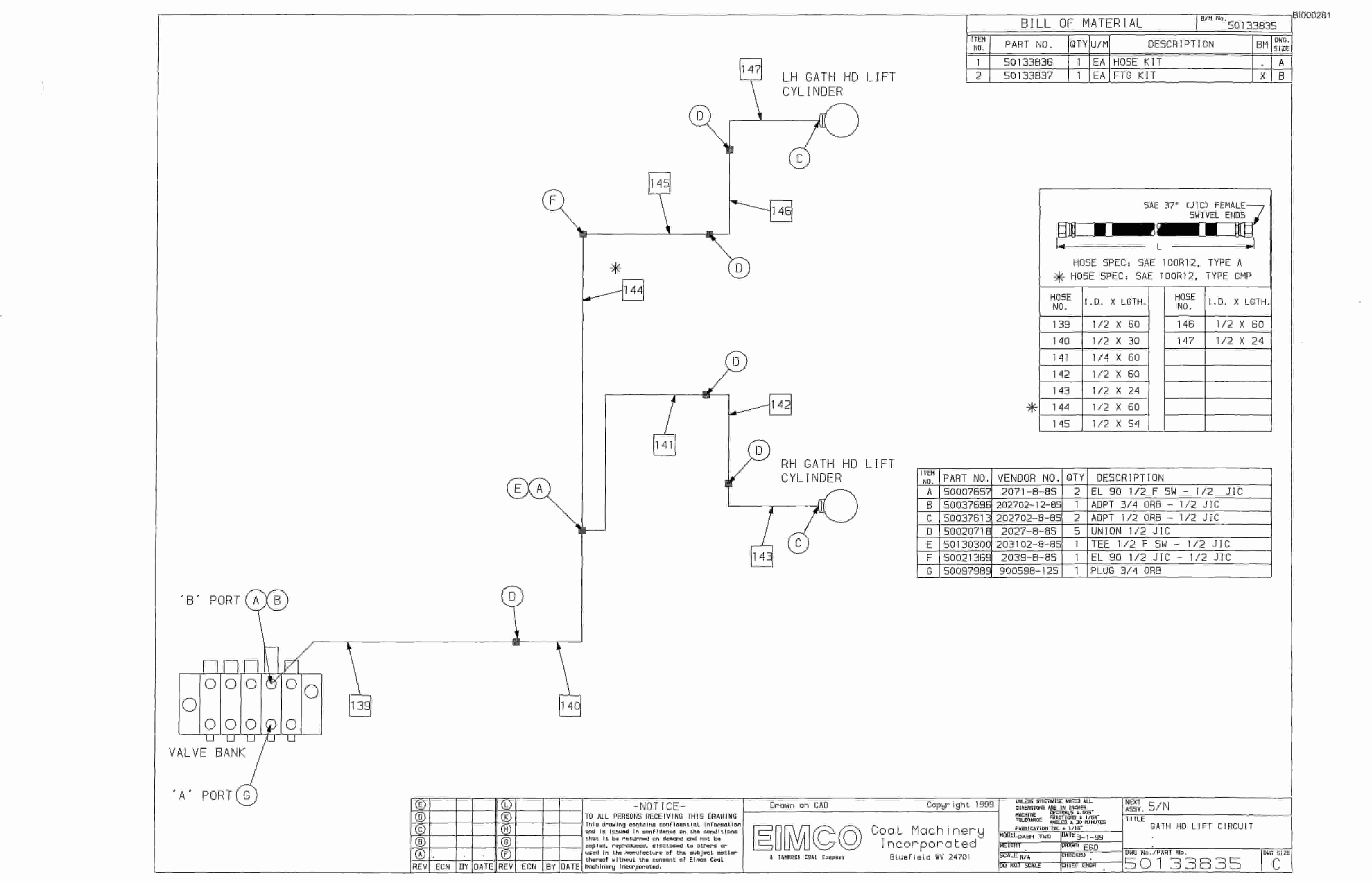 Bucyrus Dash Two-Pmodular Miner Parts Catalog BI000281-2