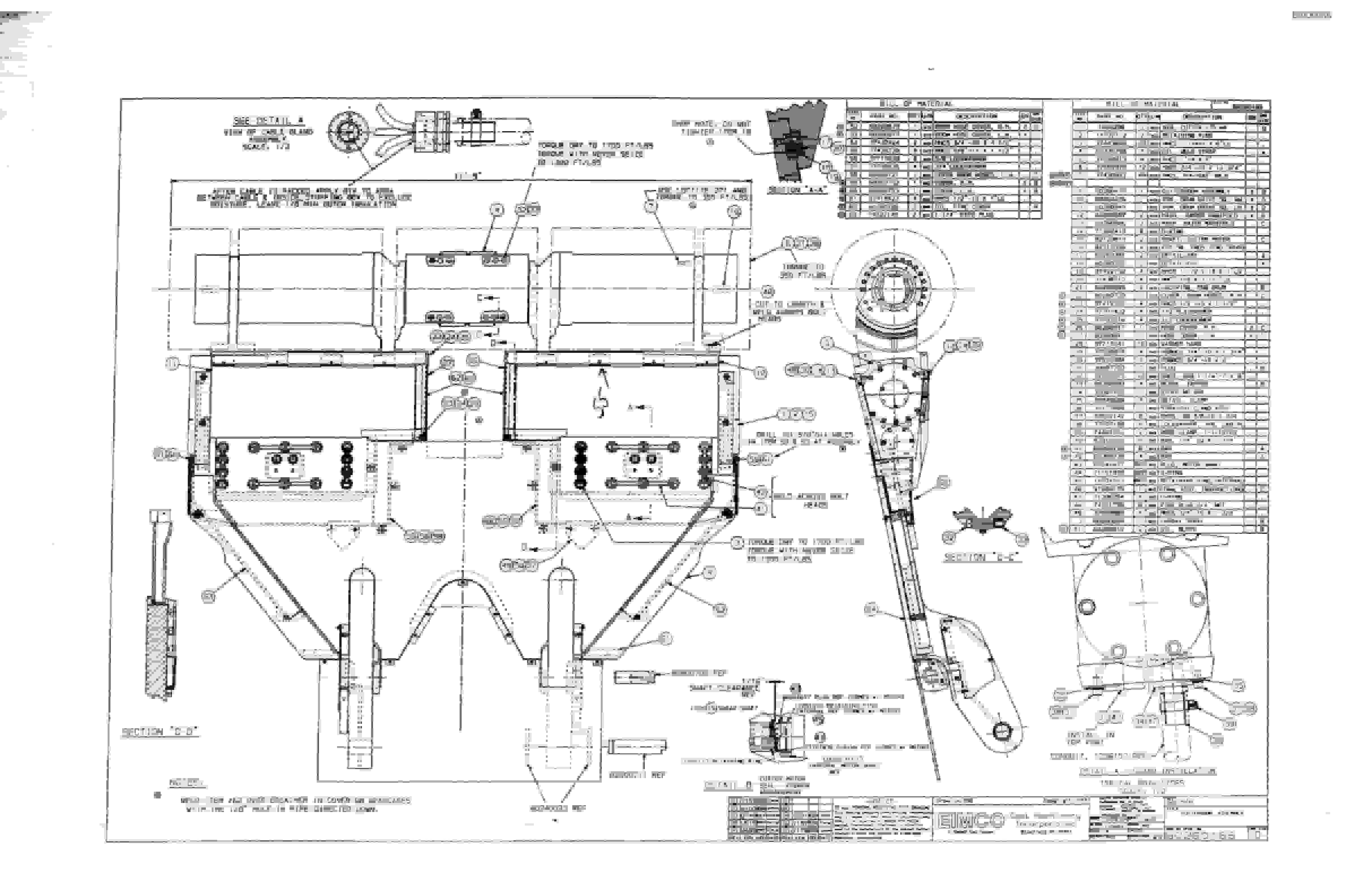 Bucyrus Dash Zero Drum Miner Parts Catalog BI000068-5