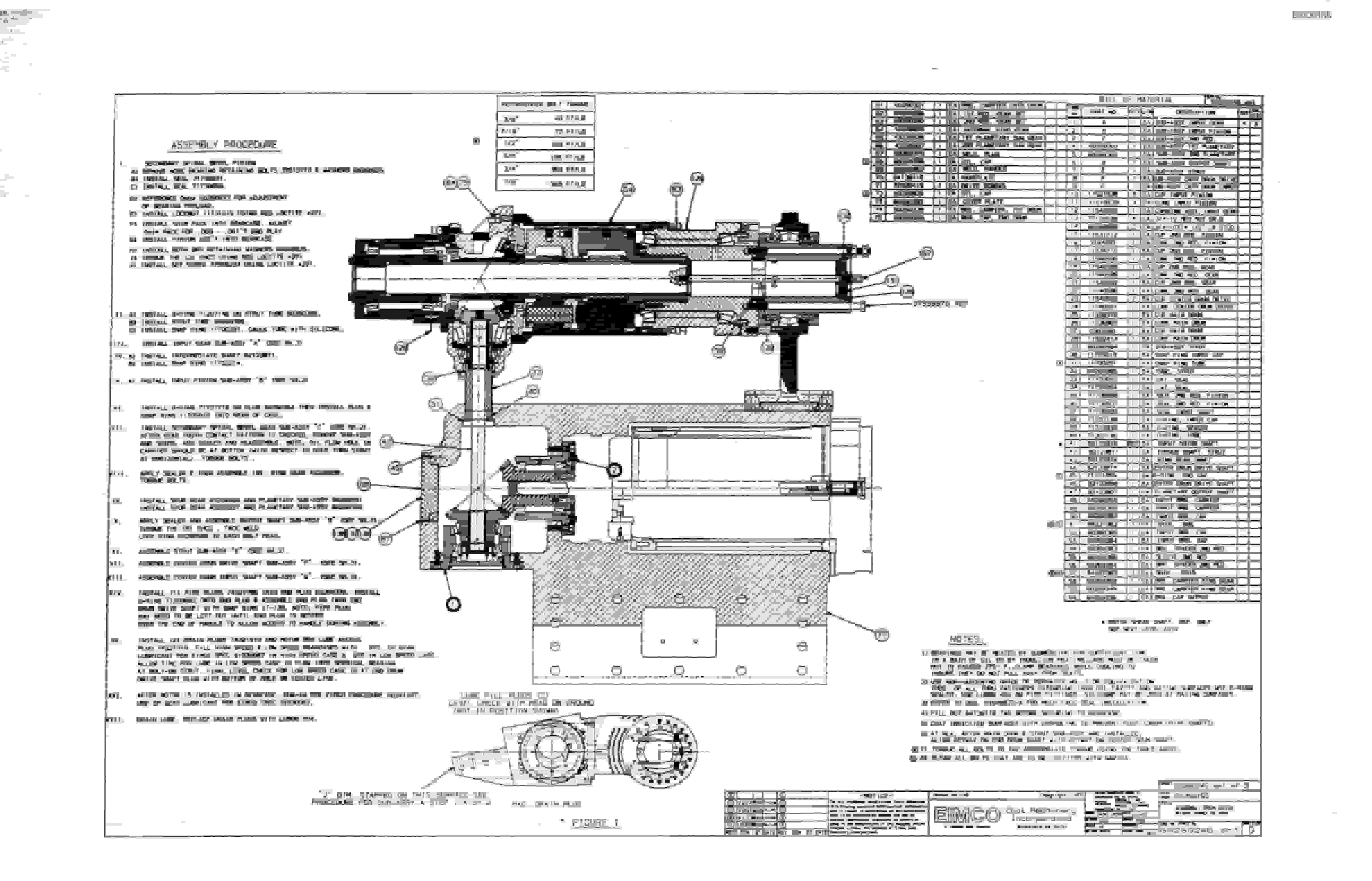 Bucyrus Dash Zero Drum Miner Parts Catalog BI000188-4