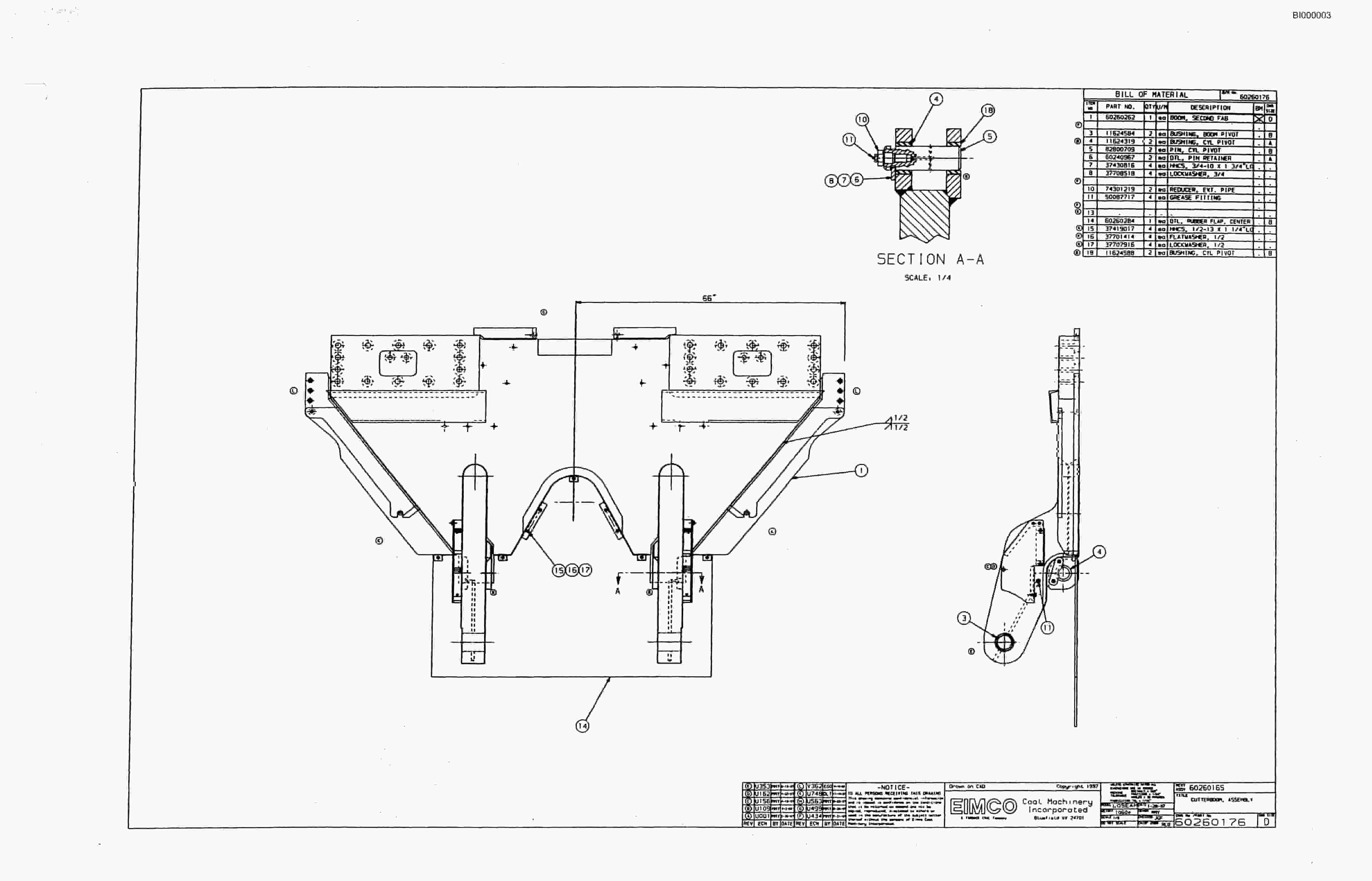 Bucyrus Dash Zero Miner Parts Catalog BI000003 70880177-5