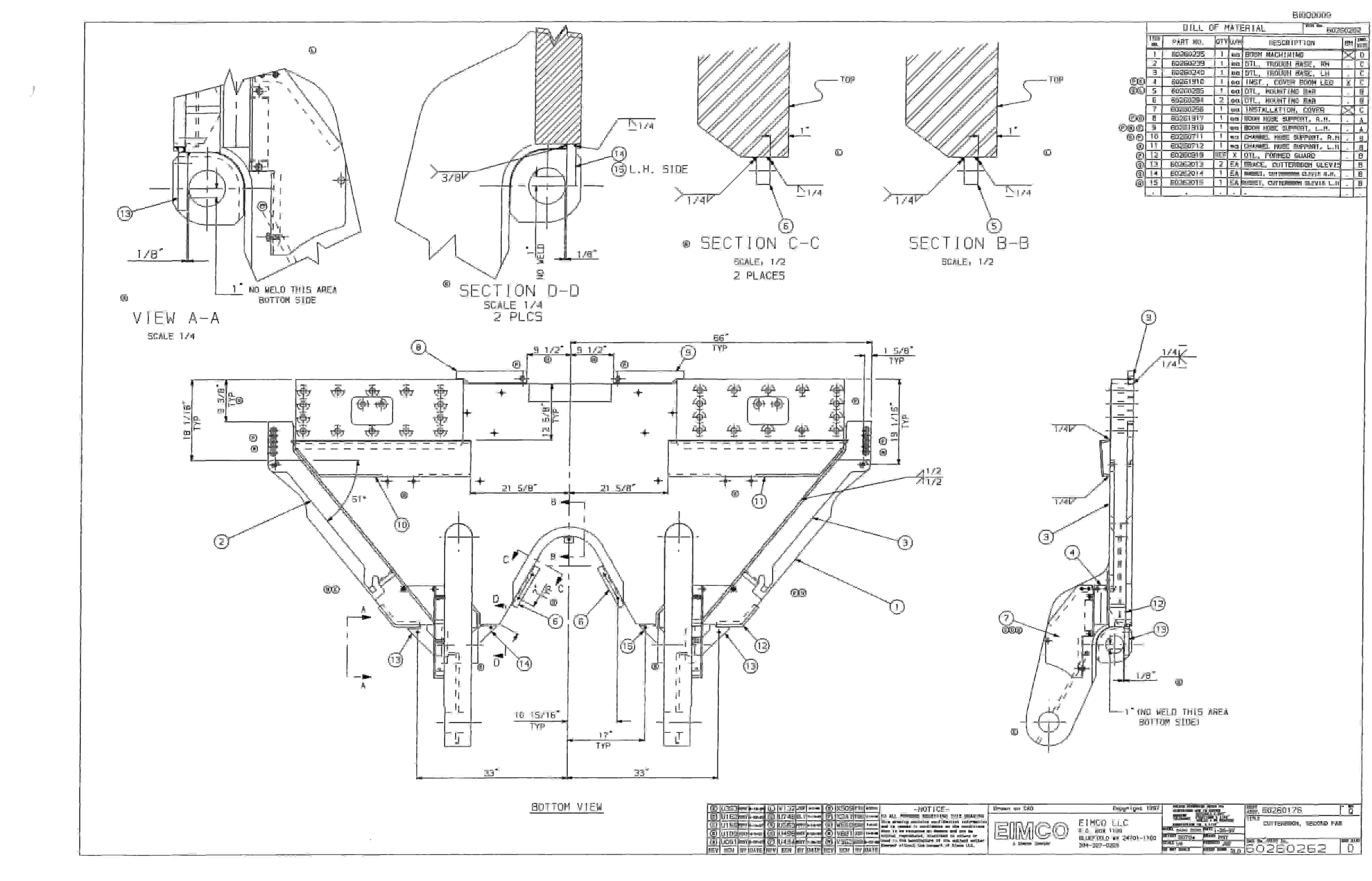 Bucyrus Dash Zero Miner Parts Catalog BI000009 70880216-5