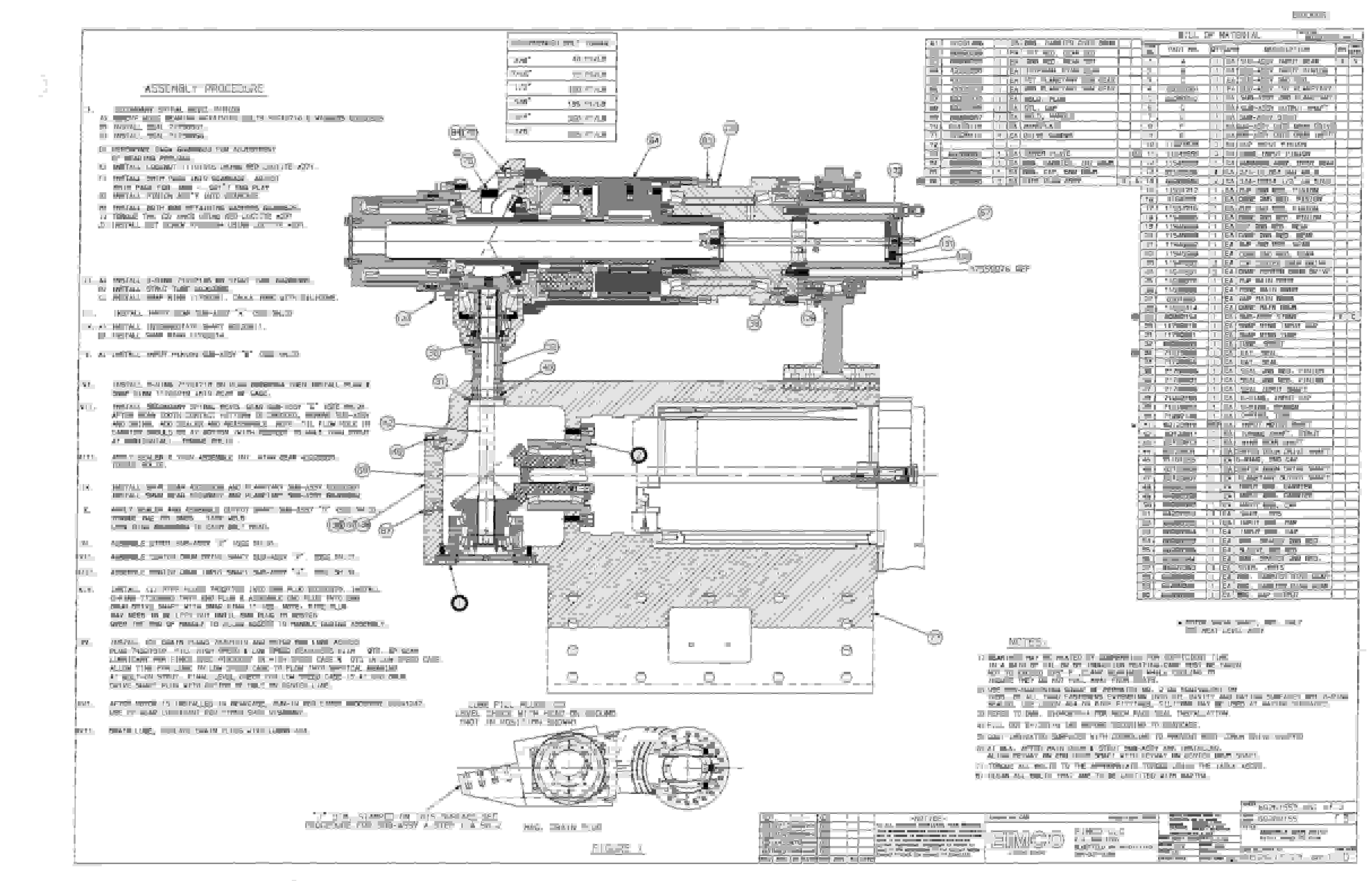 Bucyrus Dash Zero Miner Parts Catalog BI000051-4