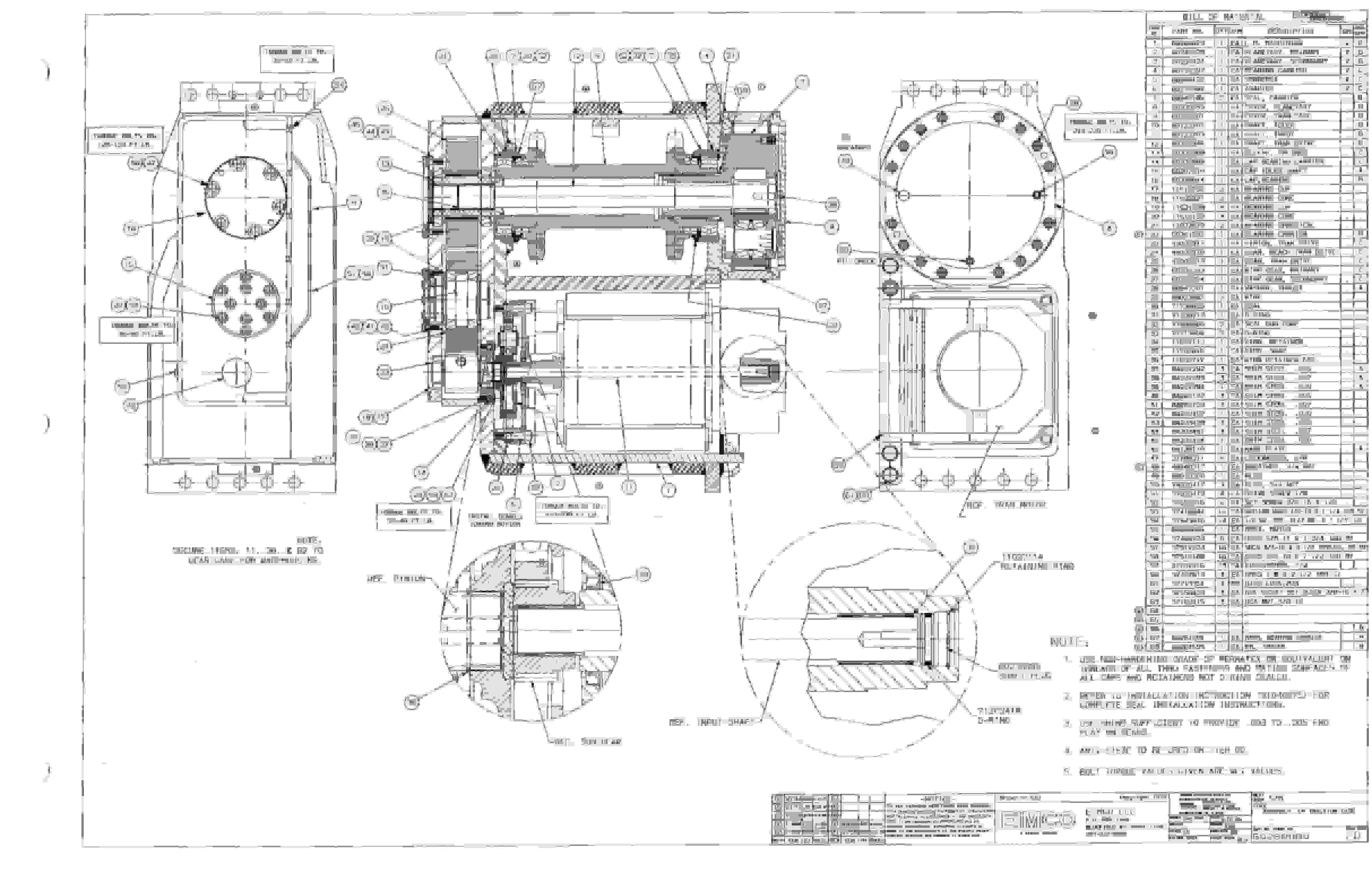 Bucyrus Dash Zero Miner Parts Catalog BI000063-3