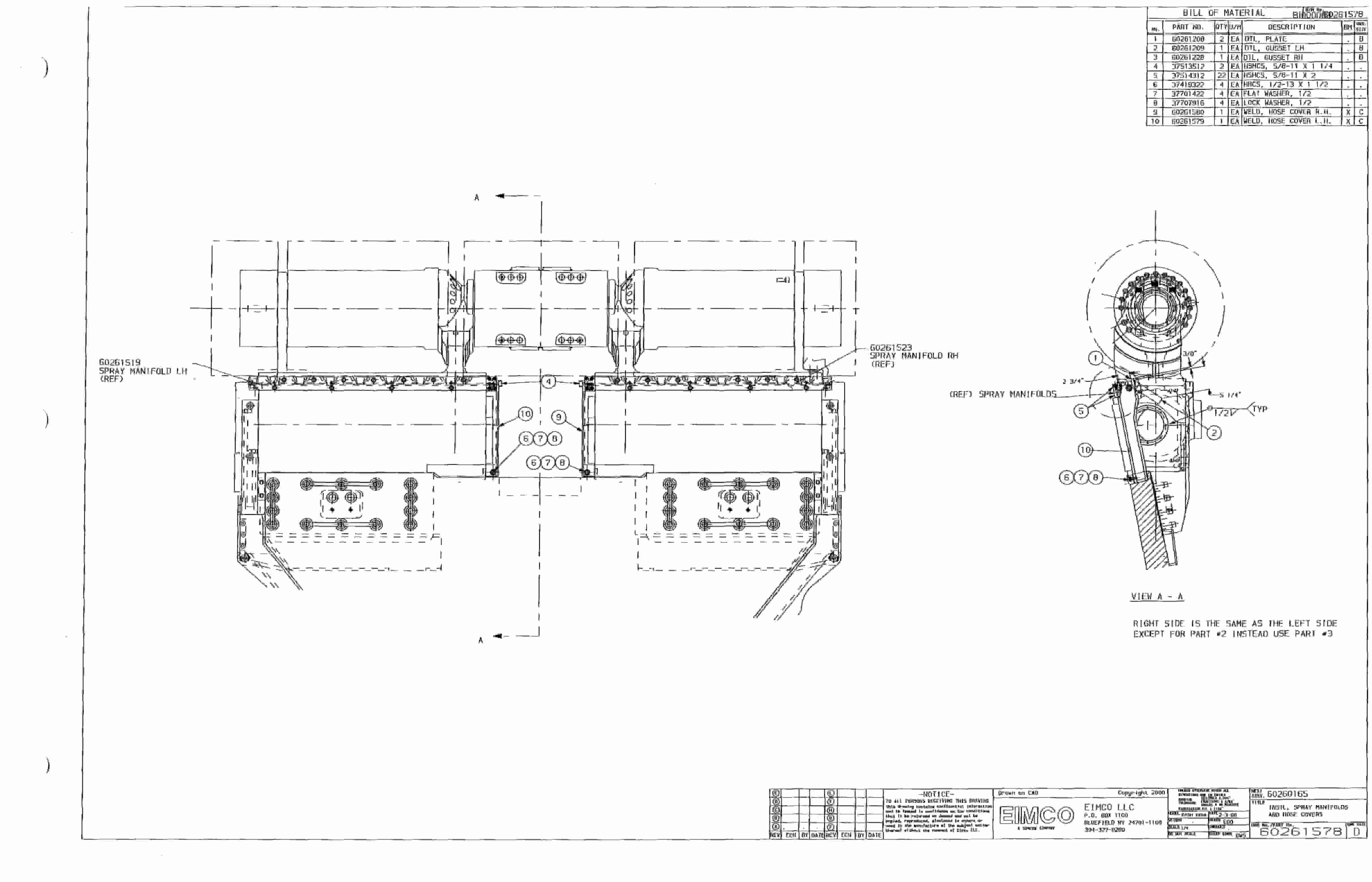 Bucyrus Dash Zero Miner Parts Catalog BI000063-5