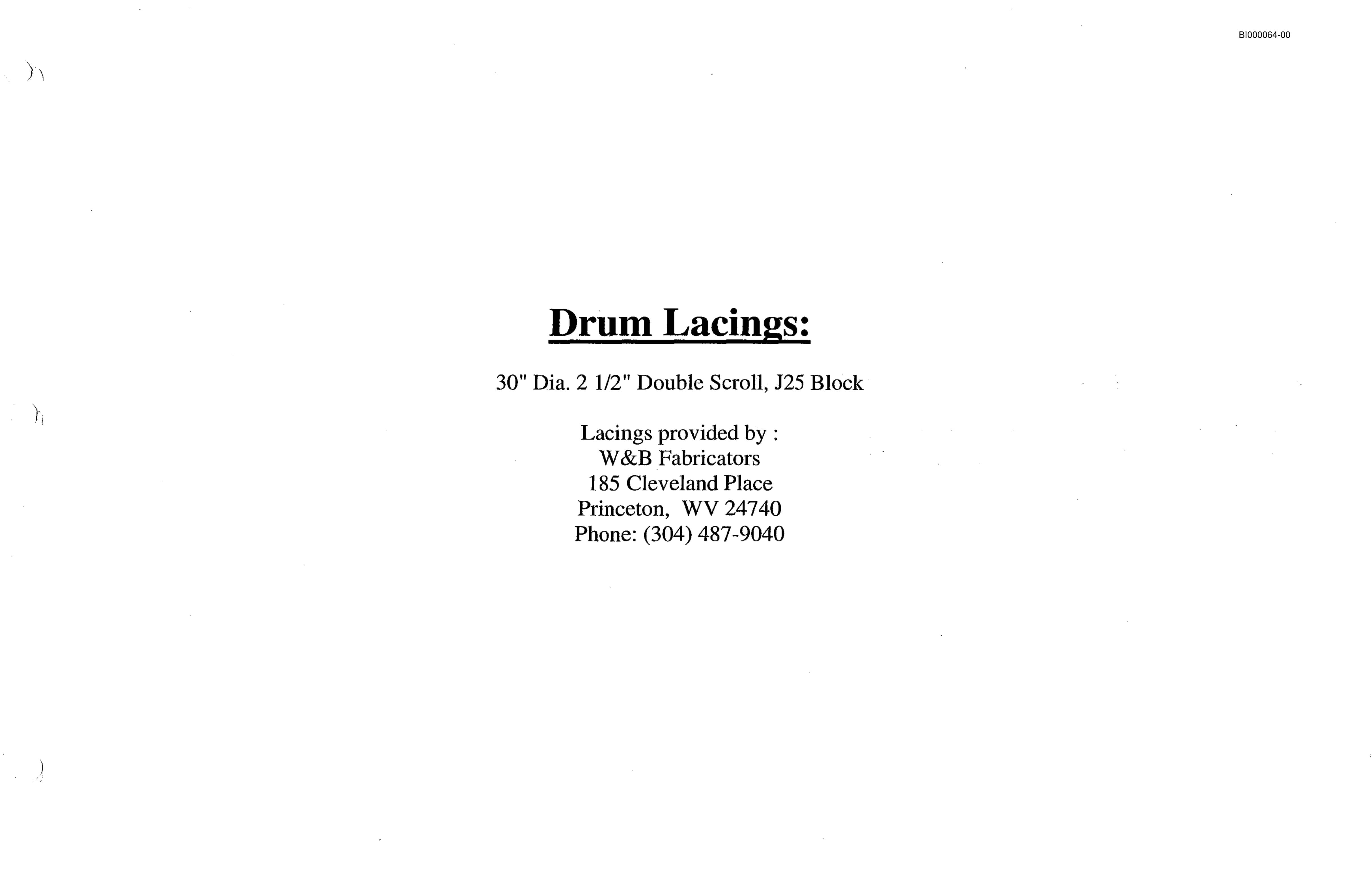 Bucyrus Dash Zero Miner Parts Catalog BI000064-4