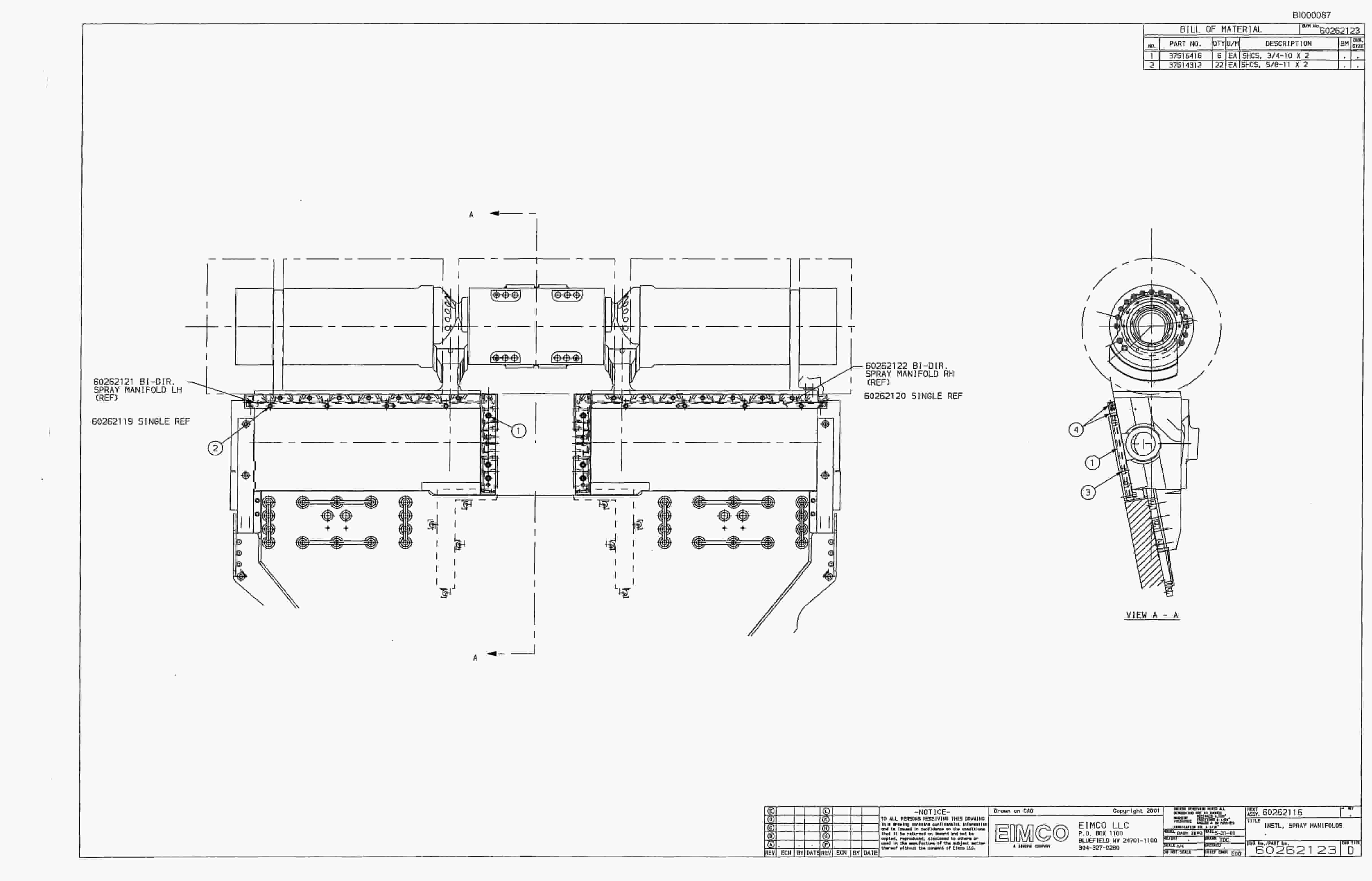 Bucyrus Dash Zero Miner Parts Catalog BI000087-5