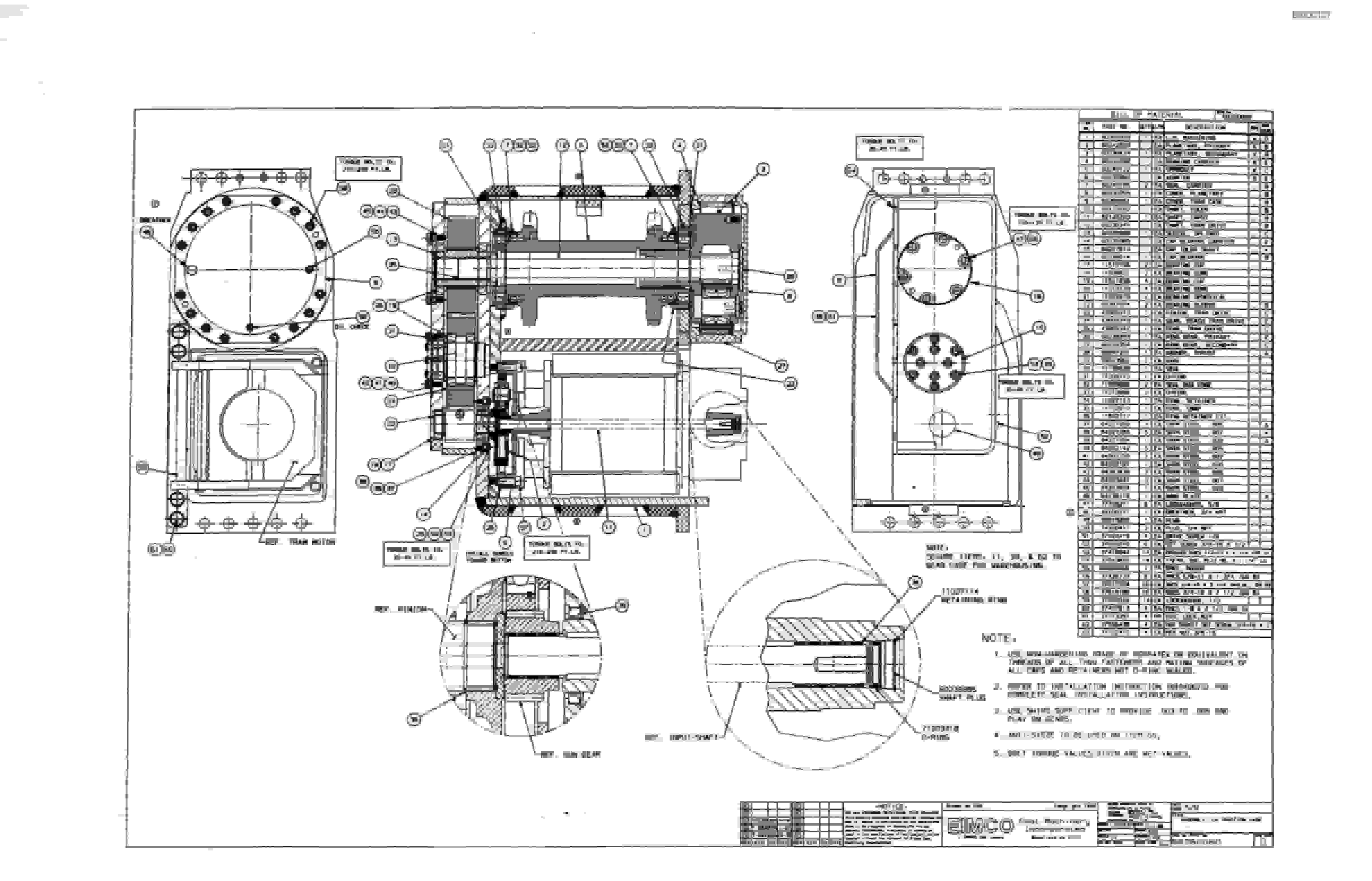 Bucyrus Dash Zero Miner Parts Catalog BI000127-3
