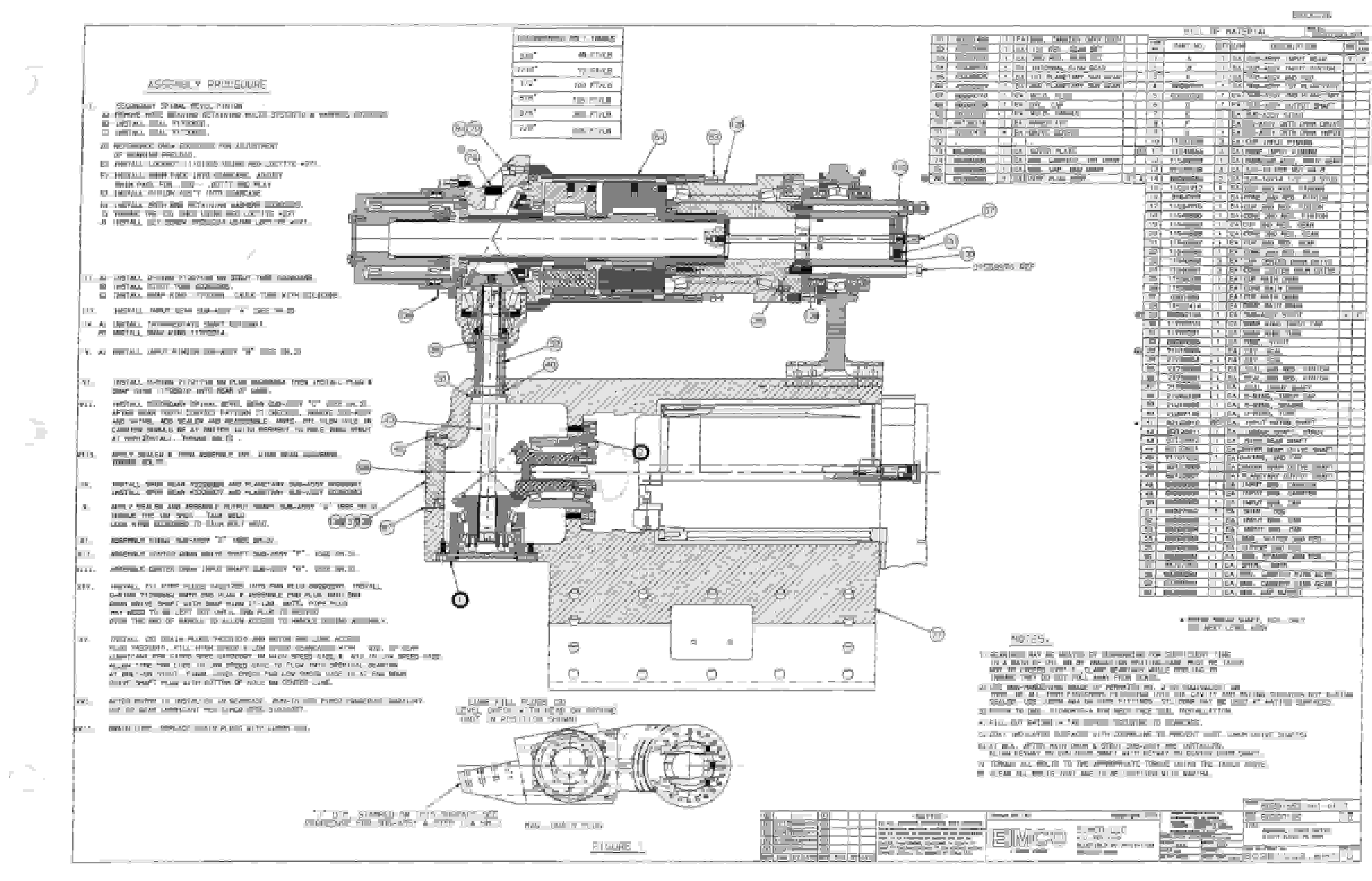 Bucyrus Dash Zero Miner Parts Catalog BI000278-4