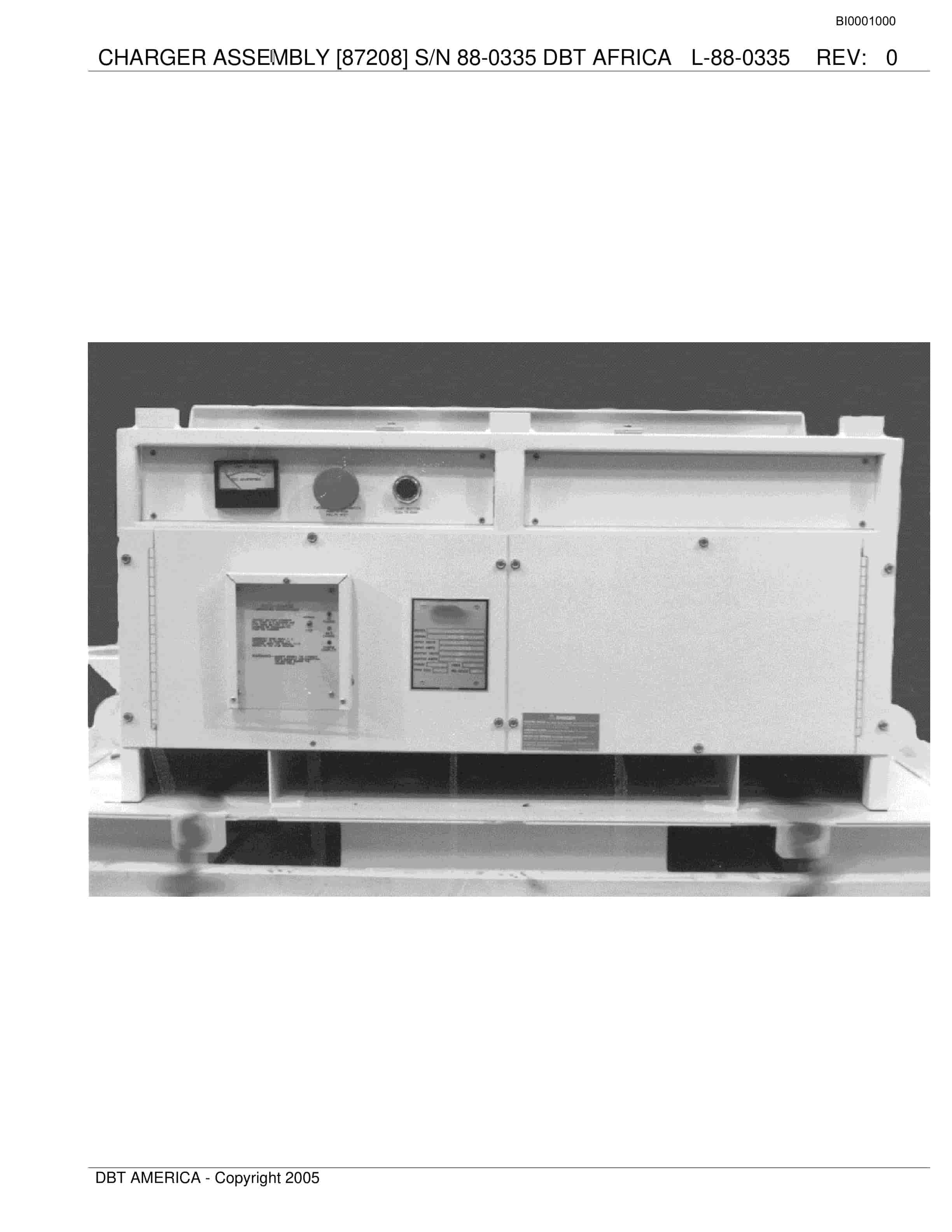 Bucyrus DBT AFRICA PTY LTD Parts Catalog BI001000-4