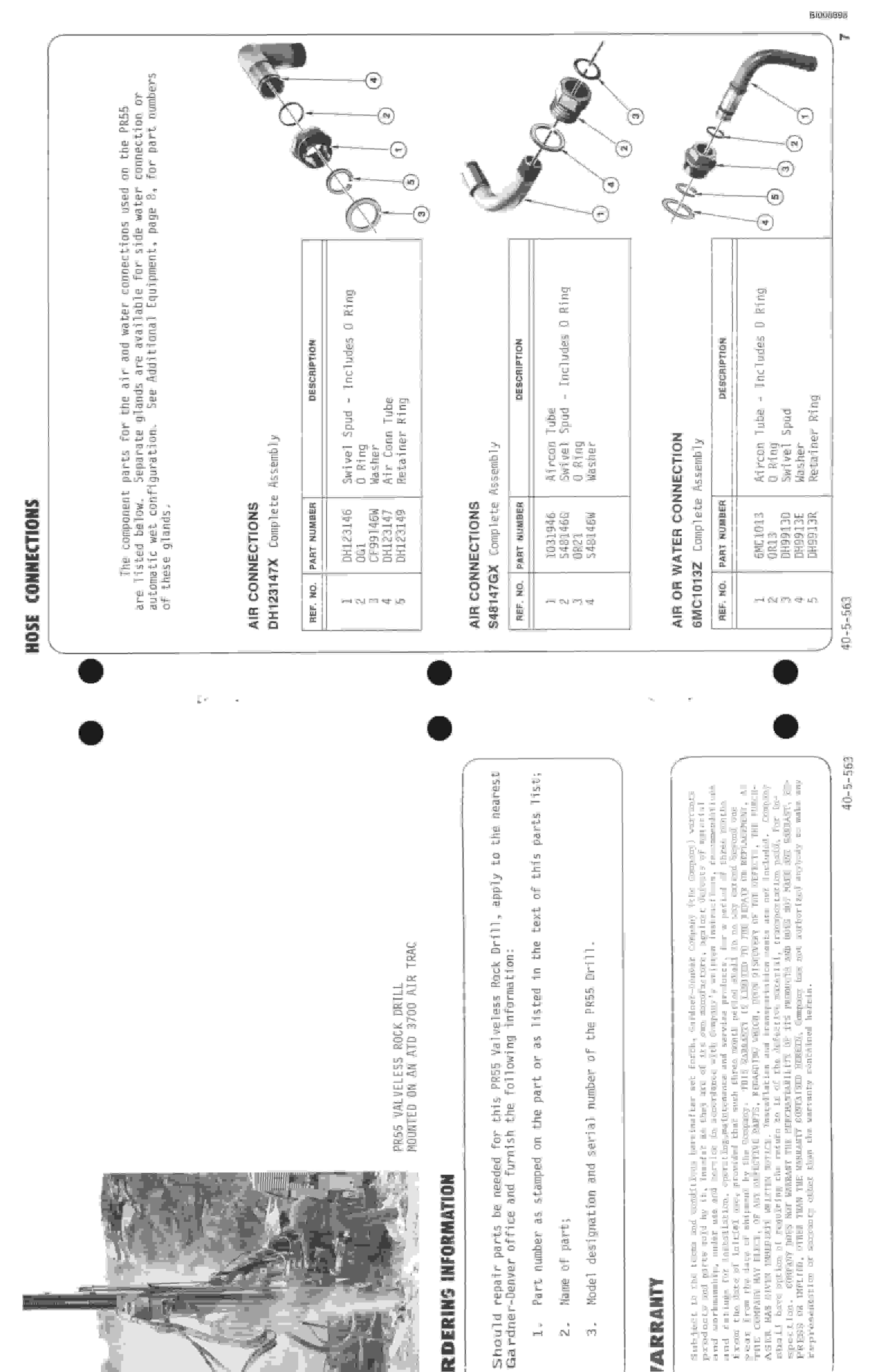 Bucyrus DPT Parts Catalog BI008898-5