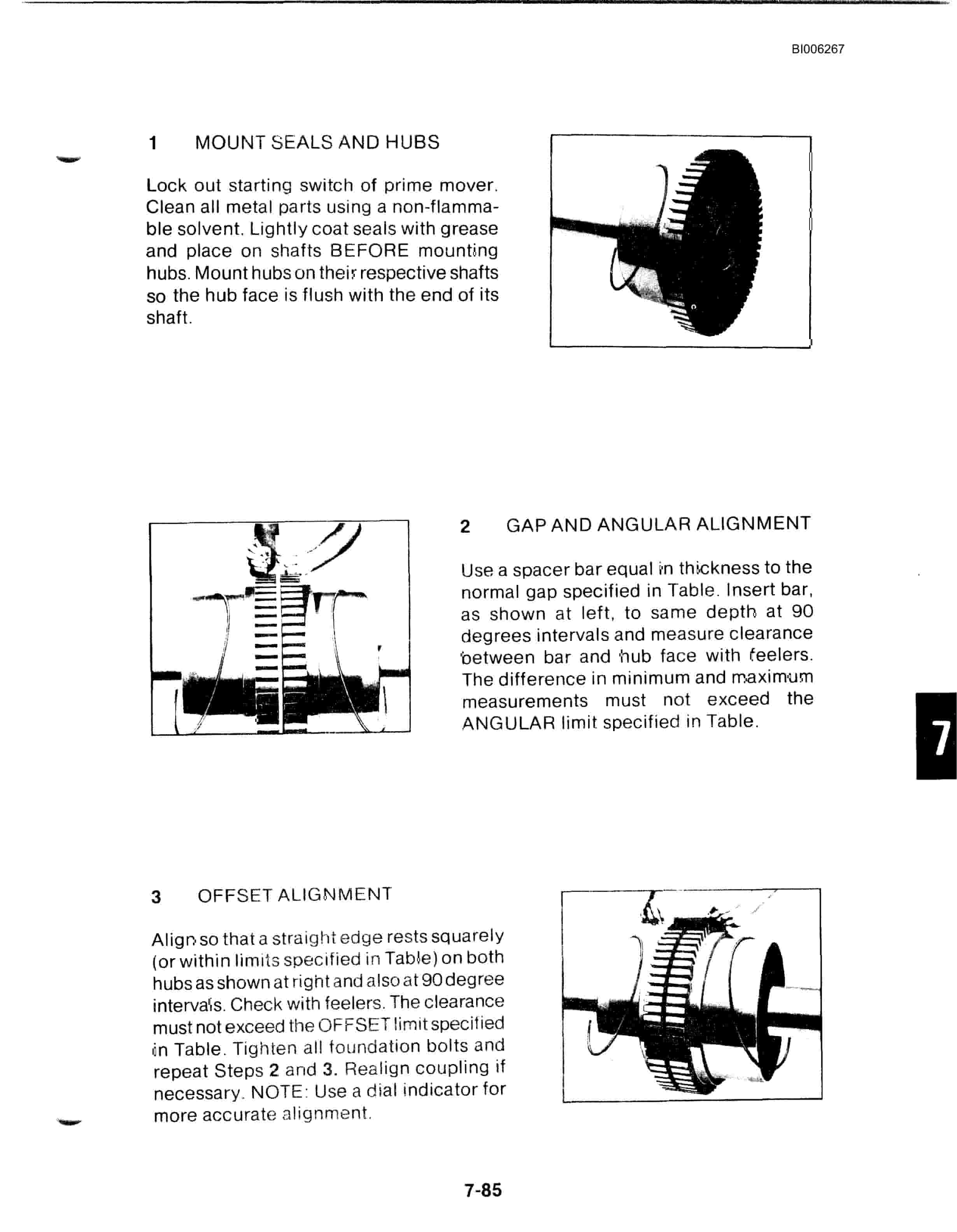 Bucyrus Dresser 8200 Dragline Technical Manual BI006267-2