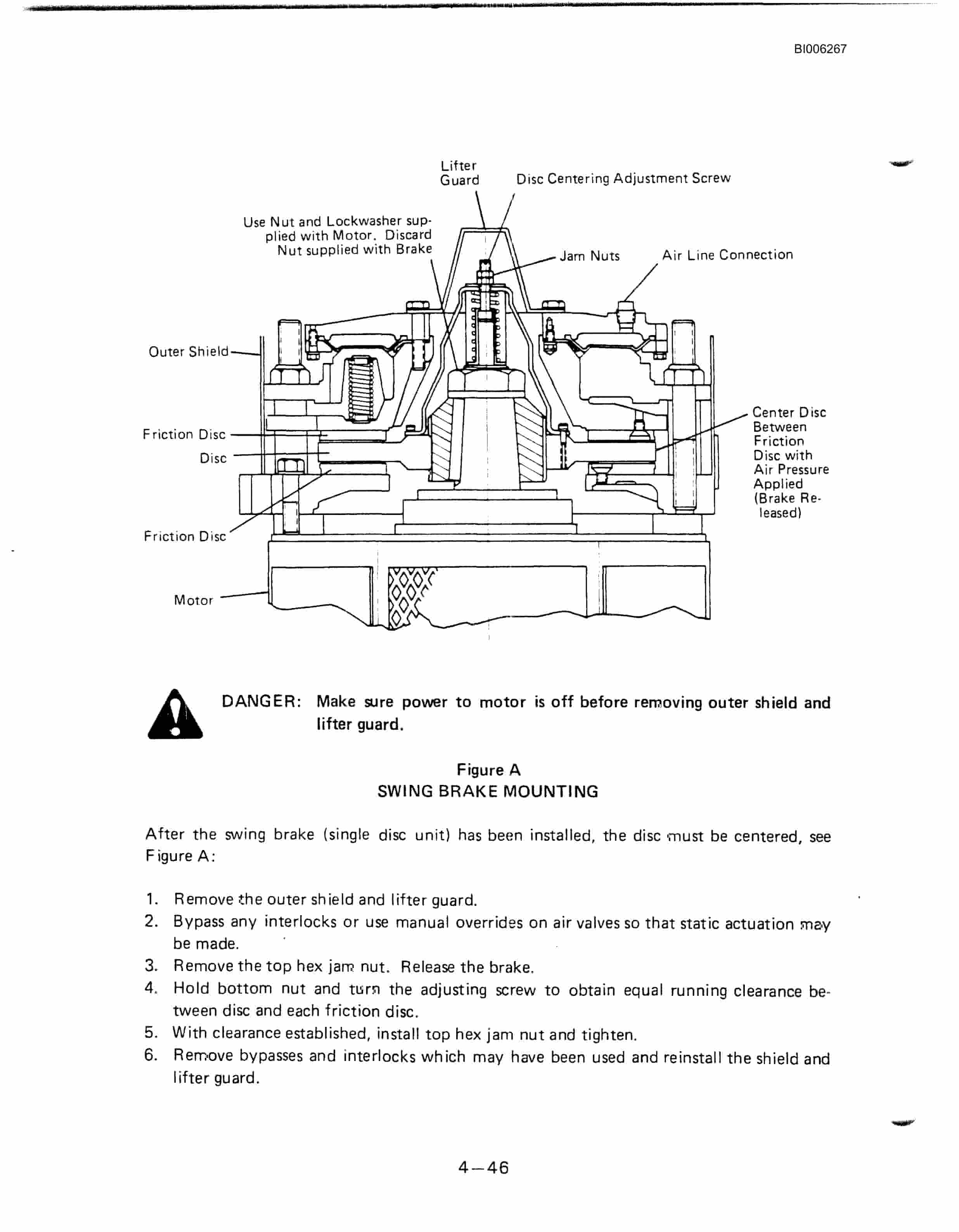 Bucyrus Dresser 8200 Dragline Technical Manual BI006267-3