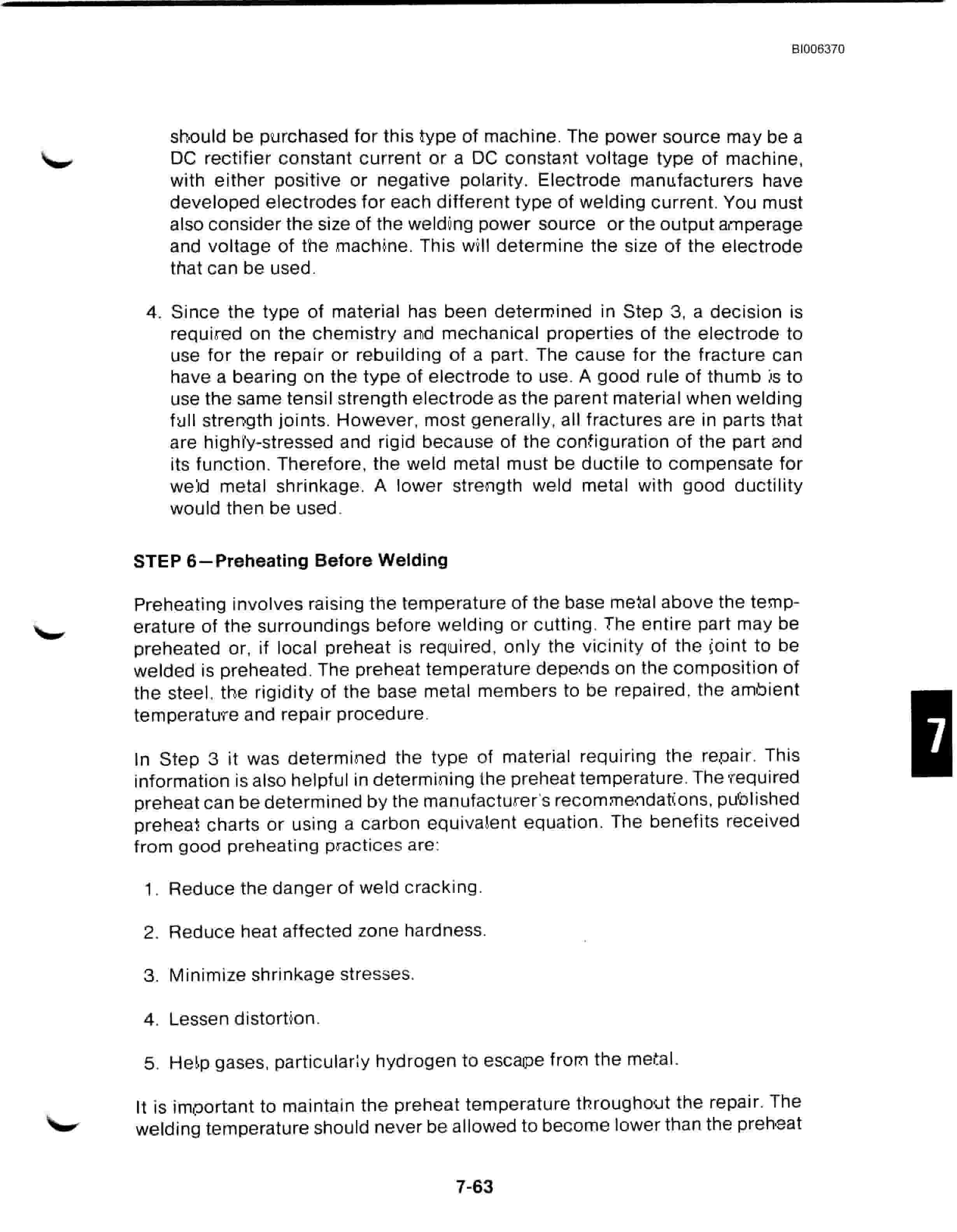 Bucyrus Dresser 8200 Dragline Technical Manual BI006370-5