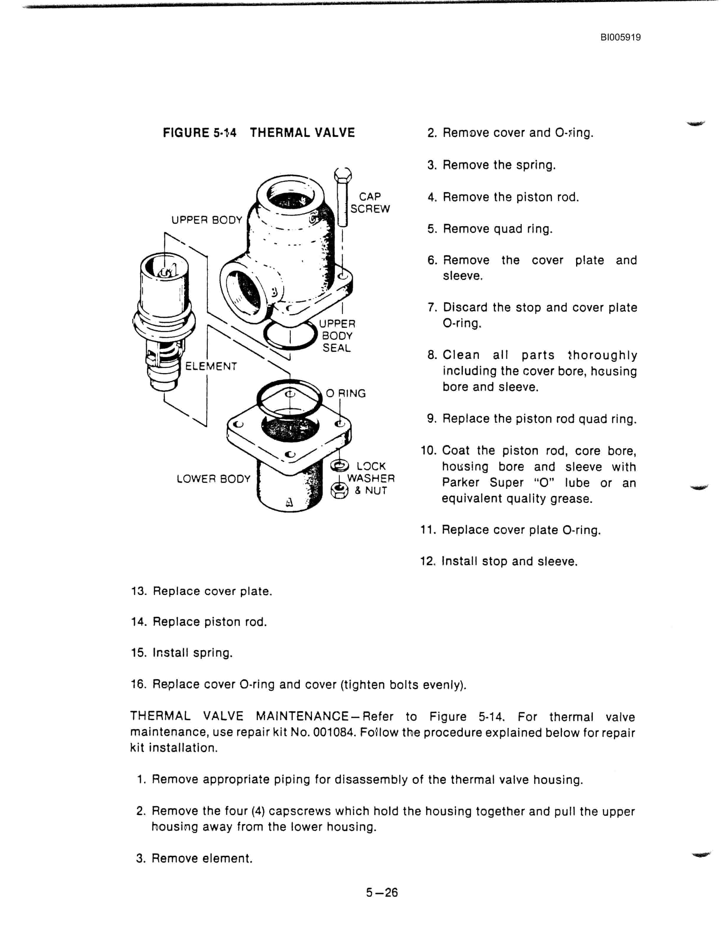 Bucyrus Dresser M-3B Blast Hole Drill Technical Manual BI005919-3